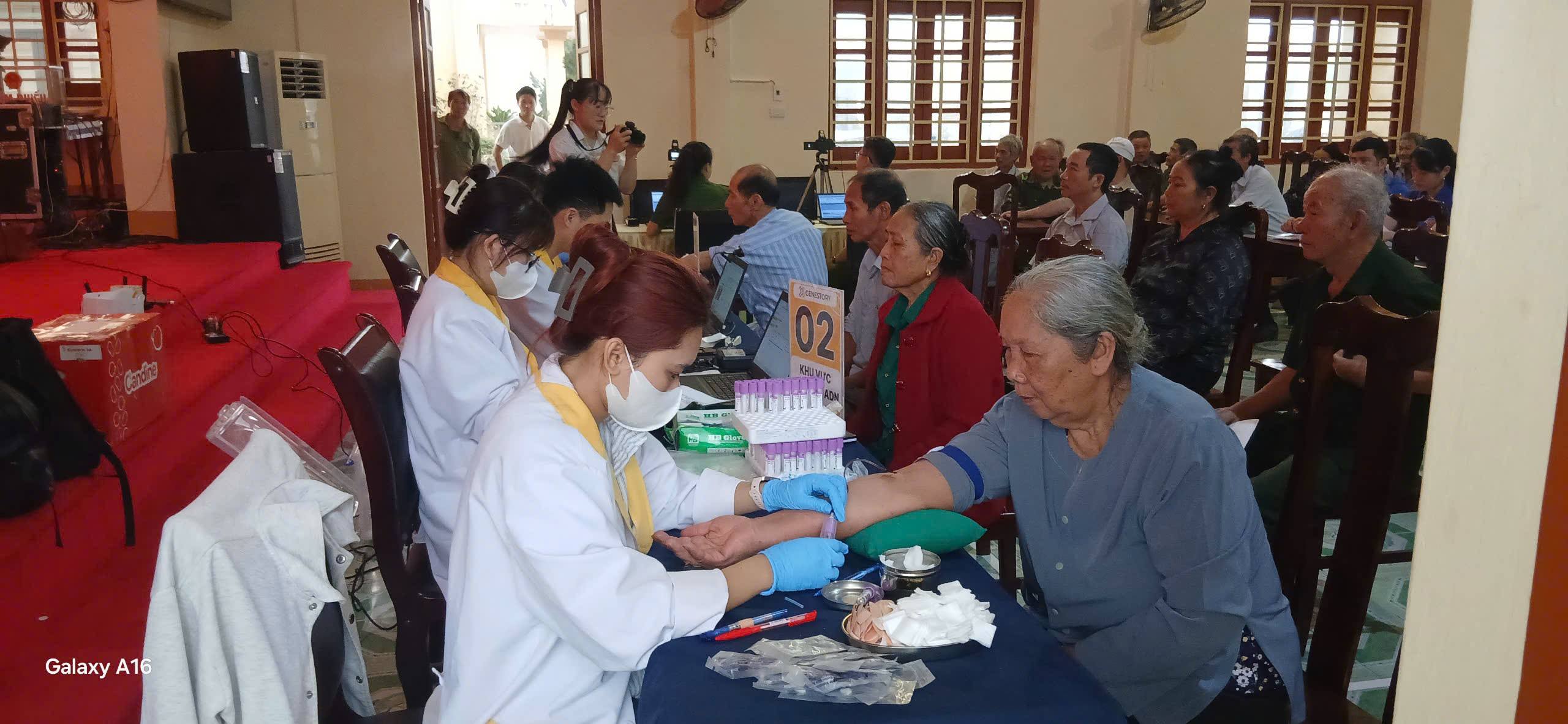 🧬 XÃ PHÚ THỊNH TỔ CHỨC THU NHẬN 67 MẪU ADN CHO THÂN NHÂN LIỆT SĨ CHƯA XÁC ĐỊNH ĐƯỢC DANH TÍNH 🧬