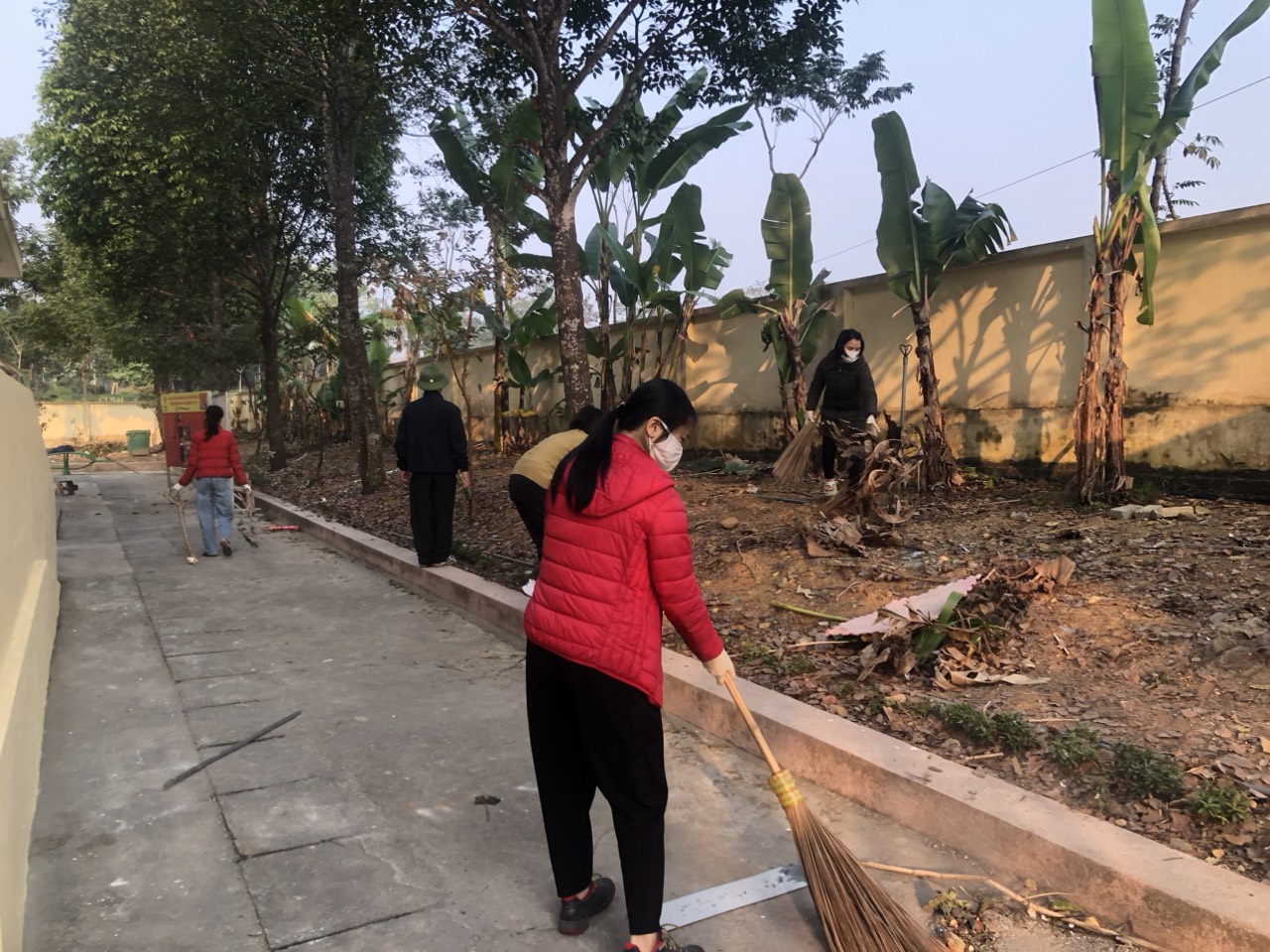 XÃ LA BẰNG RA QUÂN XÂY DỰNG NTM THÁNG 01/2025