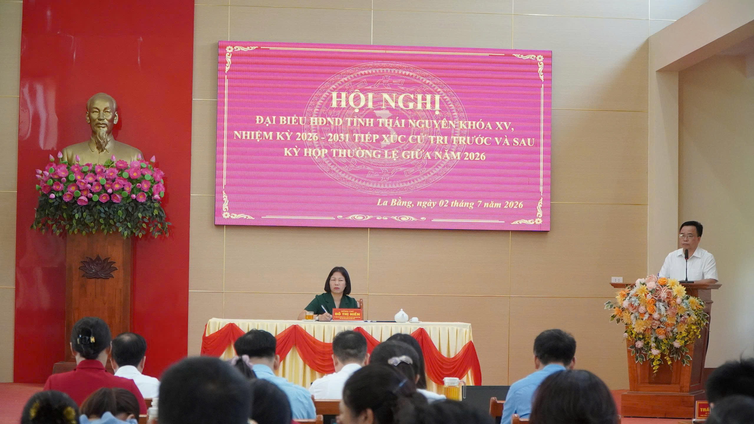 ĐẠI BIỂU HĐND TỈNH THÁI NGUYÊN TIẾP XÚC CỬ TRI XÃ LA BẰNG TRƯỚC KỲ HỌP THƯỜNG LỆ GIỮA NĂM 2026