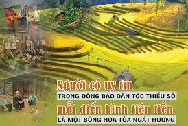 Gương điển hình Người có uy tín trong đồng bào dân tộc thiểu số.