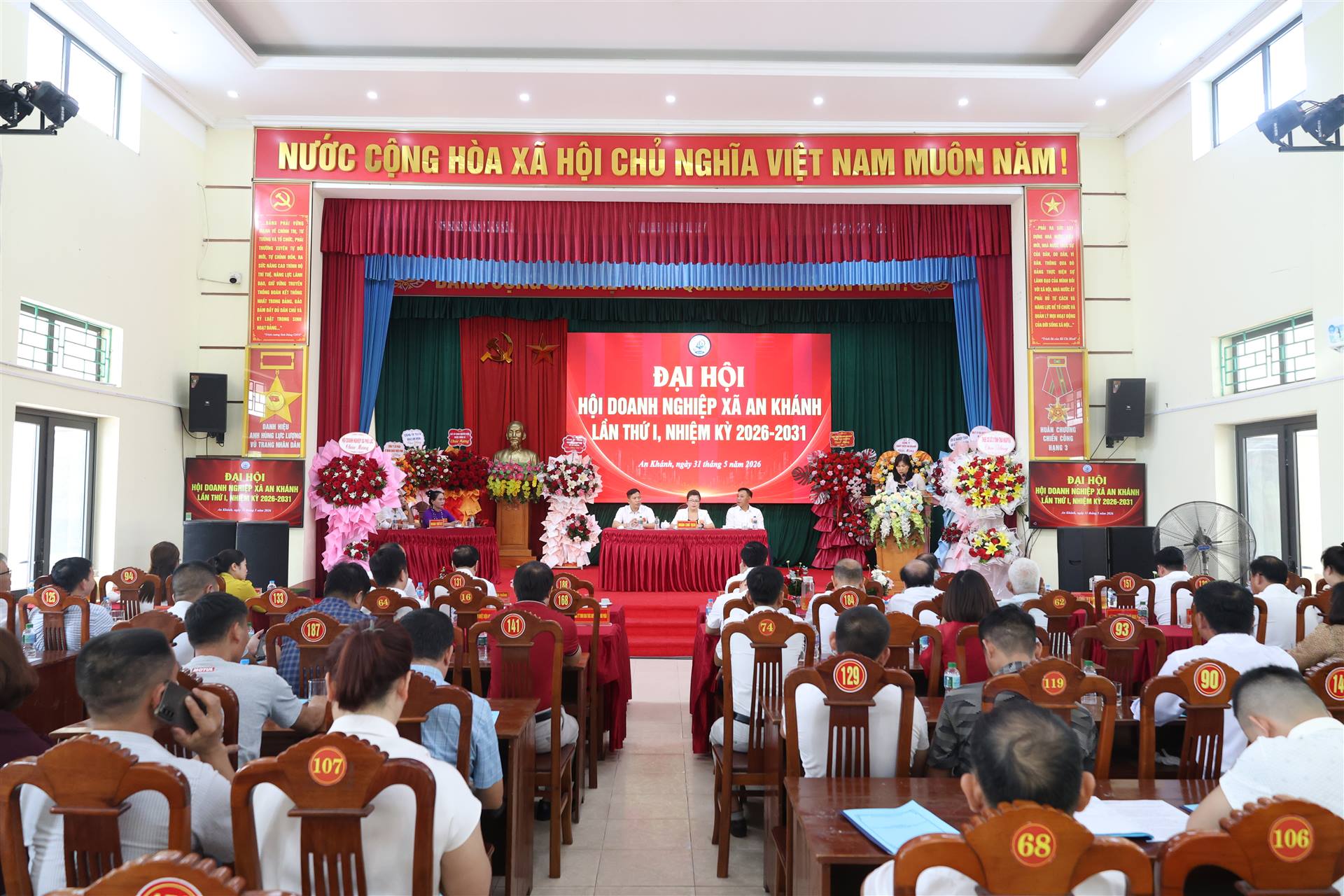 ĐẠI HỘI HỘI DOANH NGHIỆP XÃ AN KHÁNH LẦN THỨ I, NHIỆM KỲ 2026 – 2031 THÀNH CÔNG TỐT ĐẸP