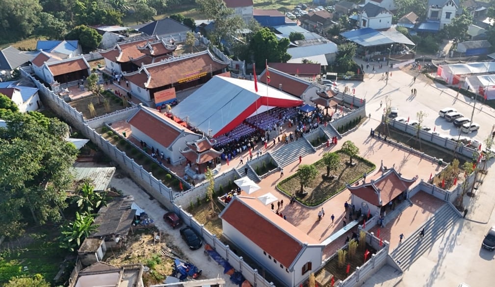 Thái Nguyên tổ chức Lễ hội Vạn Xuân khai quốc tại đền Mục