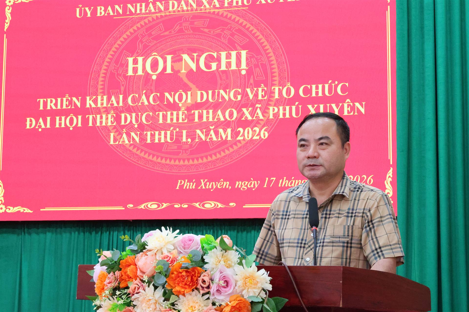 PHÚ XUYÊN: TẬP TRUNG CAO ĐỘ CHO LỄ KHAI MẠC ĐẠI HỘI TDTT LẦN THỨ I, NĂM 2026