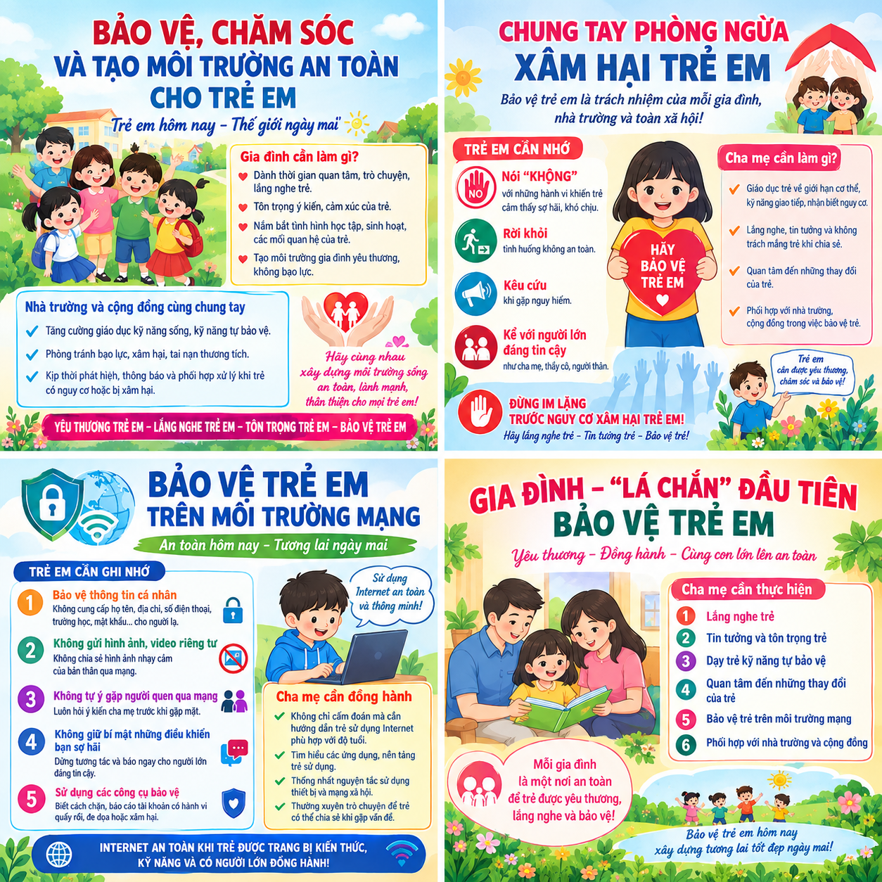 TUYÊN TRUYỀN  PHÒNG, TRÁNH XÂM HẠI TÌNH DỤC TRẺ EM