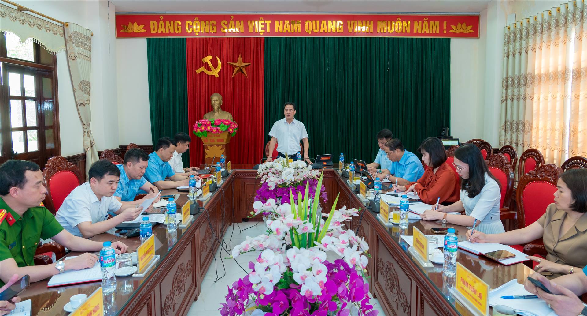 ĐẢNG ỦY PHƯỜNG PHỔ YÊN TỔ CHỨC HỘI NGHỊ BAN THƯỜNG VỤ LẦN THỨ 41