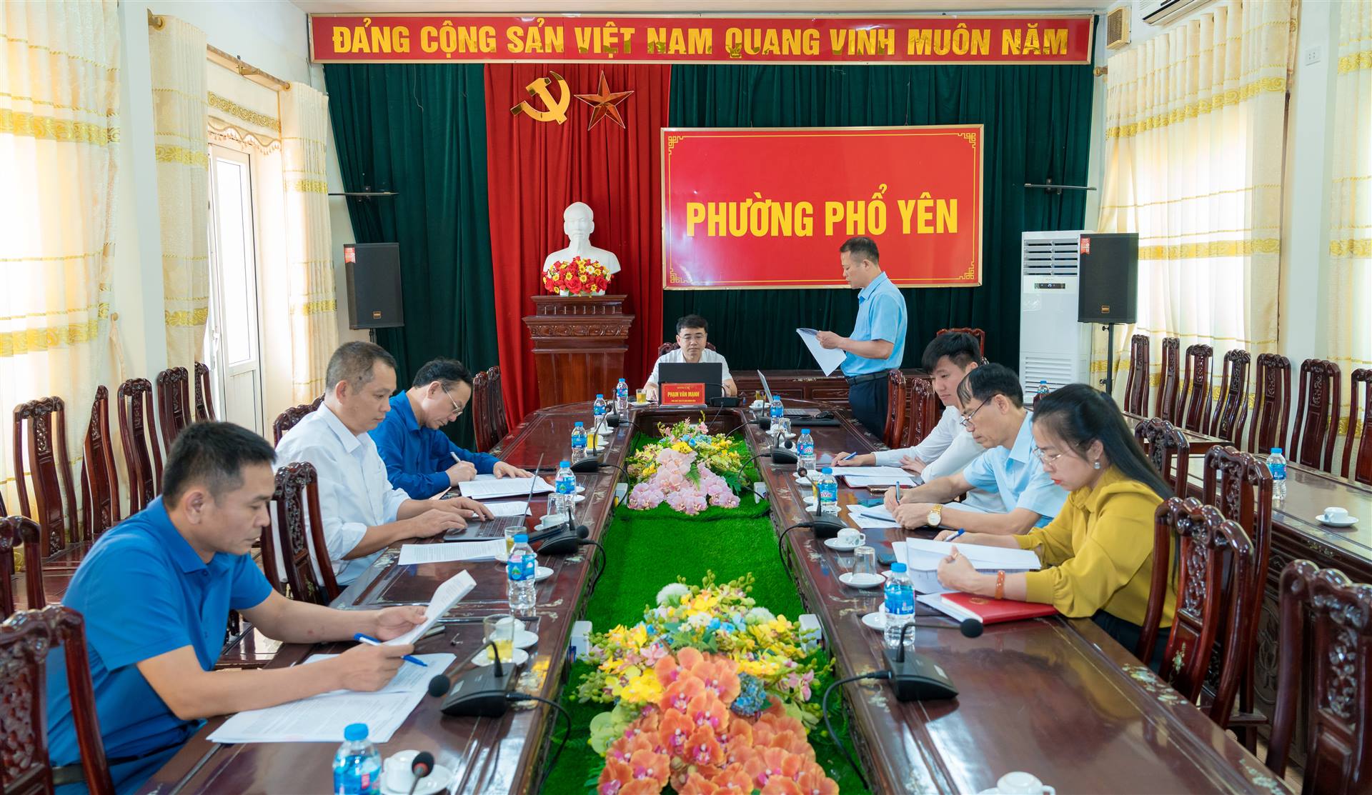 PHƯỜNG PHỔ YÊN TỔ CHỨC HỘI NGHỊ PHỐI HỢP ĐẢM BẢO ĐIỀU KIỆN CHO CÁC KỲ THI NĂM 2026