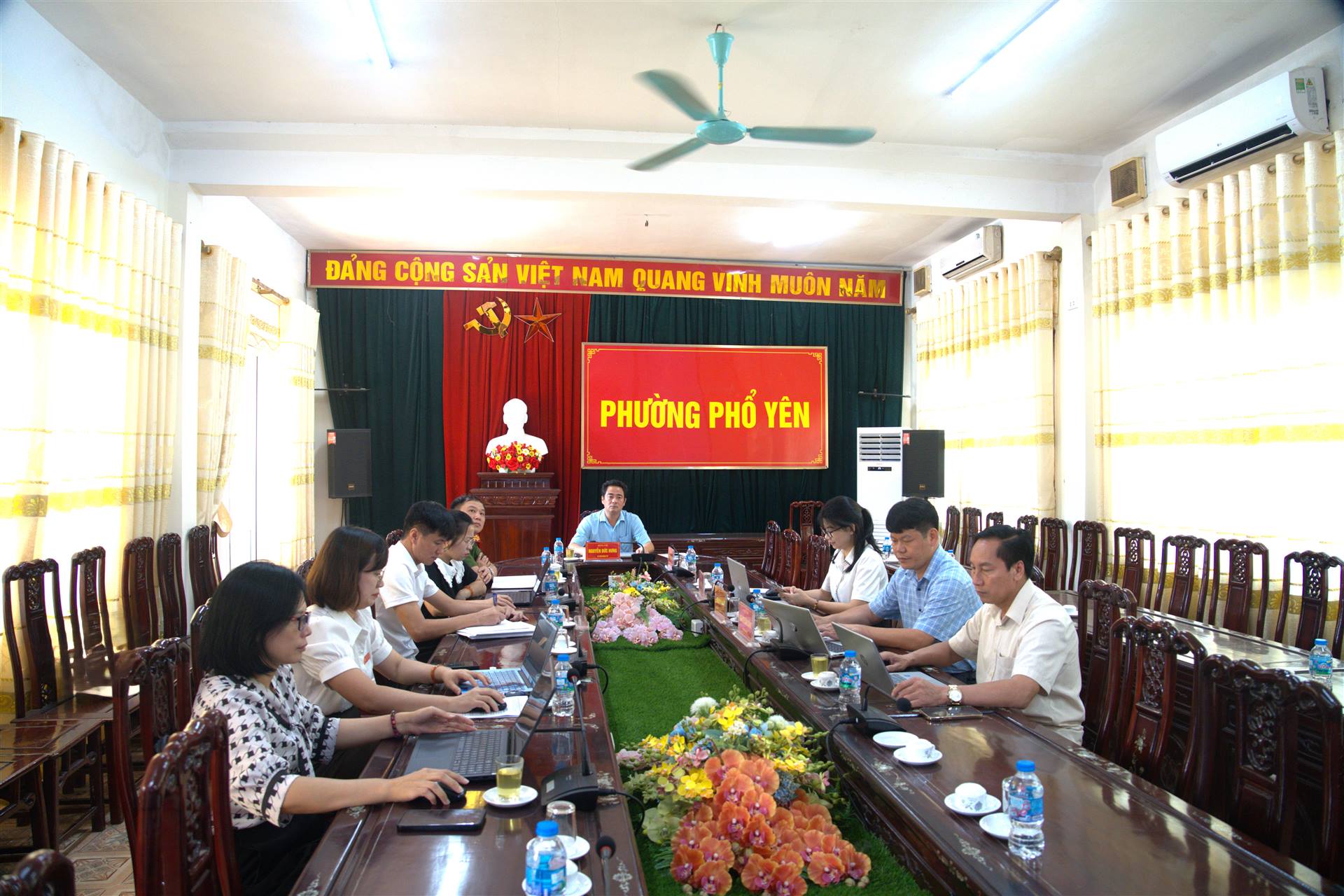 Phường Phổ Yên tham dự Hội nghị triển khai nhiệm vụ cải cách hành chính, tổng kết Chiến dịch “100 ngày số hóa, làm sạch, chuẩn hóa dữ liệu”