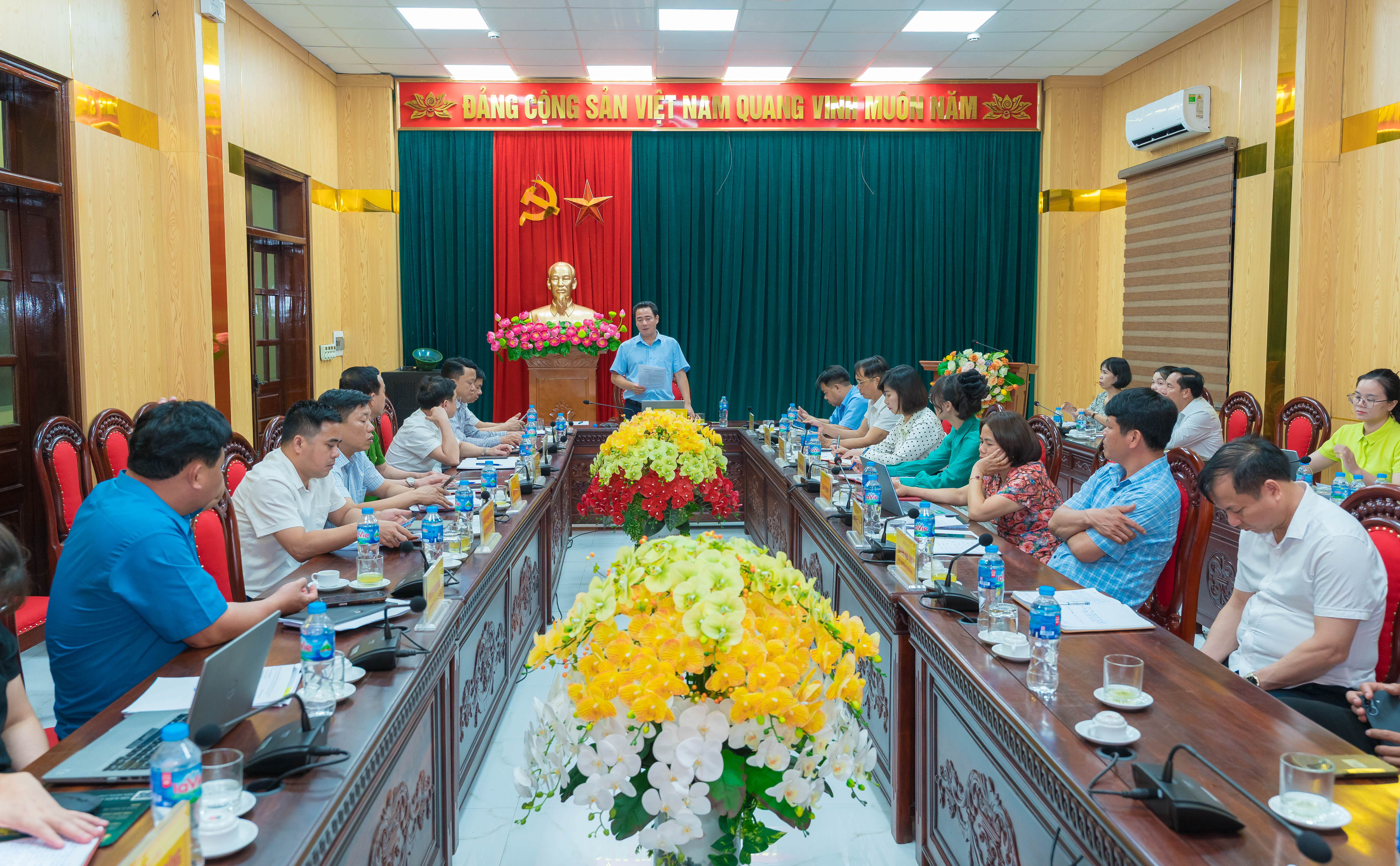 PHƯỜNG PHỔ YÊN TỔ CHỨC HỘI NGHỊ BAN THƯỜNG VỤ ĐẢNG ỦY LẦN THỨ 49