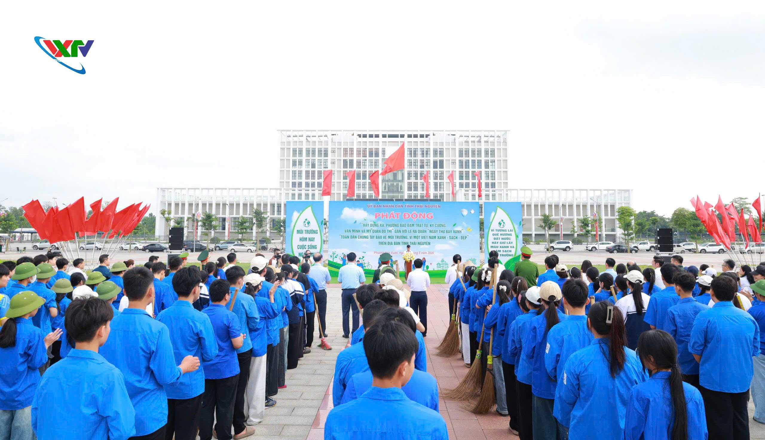 Phát động “Xây dựng xã, phường đảm bảo trật tự, kỷ cương, văn minh và mỹ quan đô thị” gắn với Lễ ra quân “Ngày thứ bảy xanh”