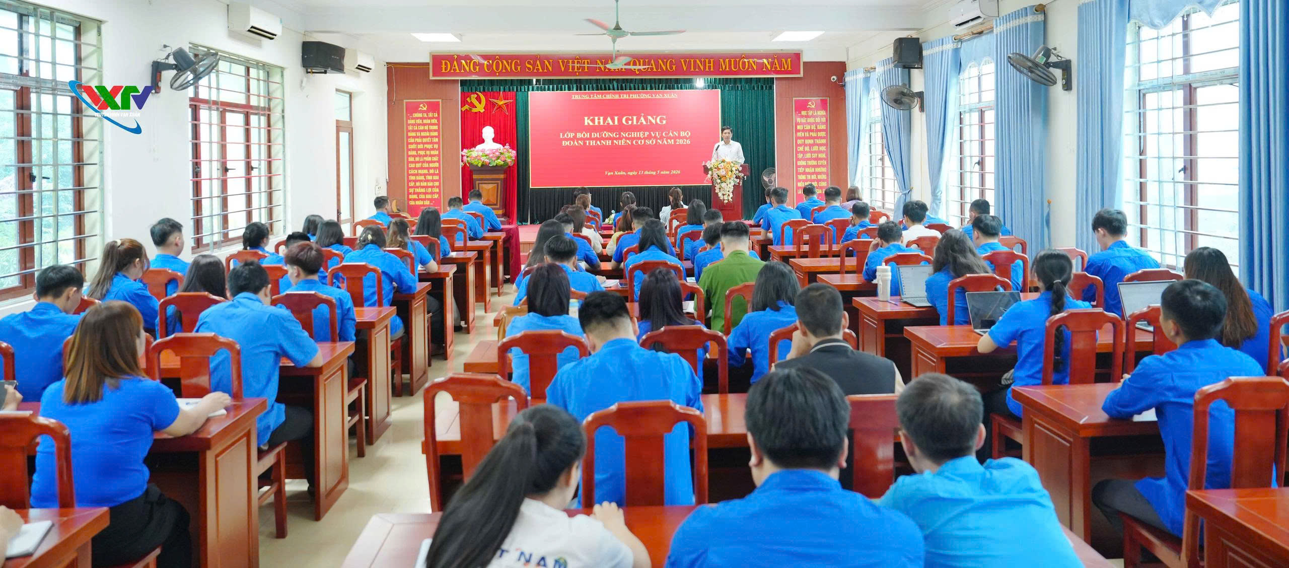 Khai giảng lớp bồi dưỡng nghiệp vụ cán bộ Đoàn thanh niên cơ sở năm 2026.   