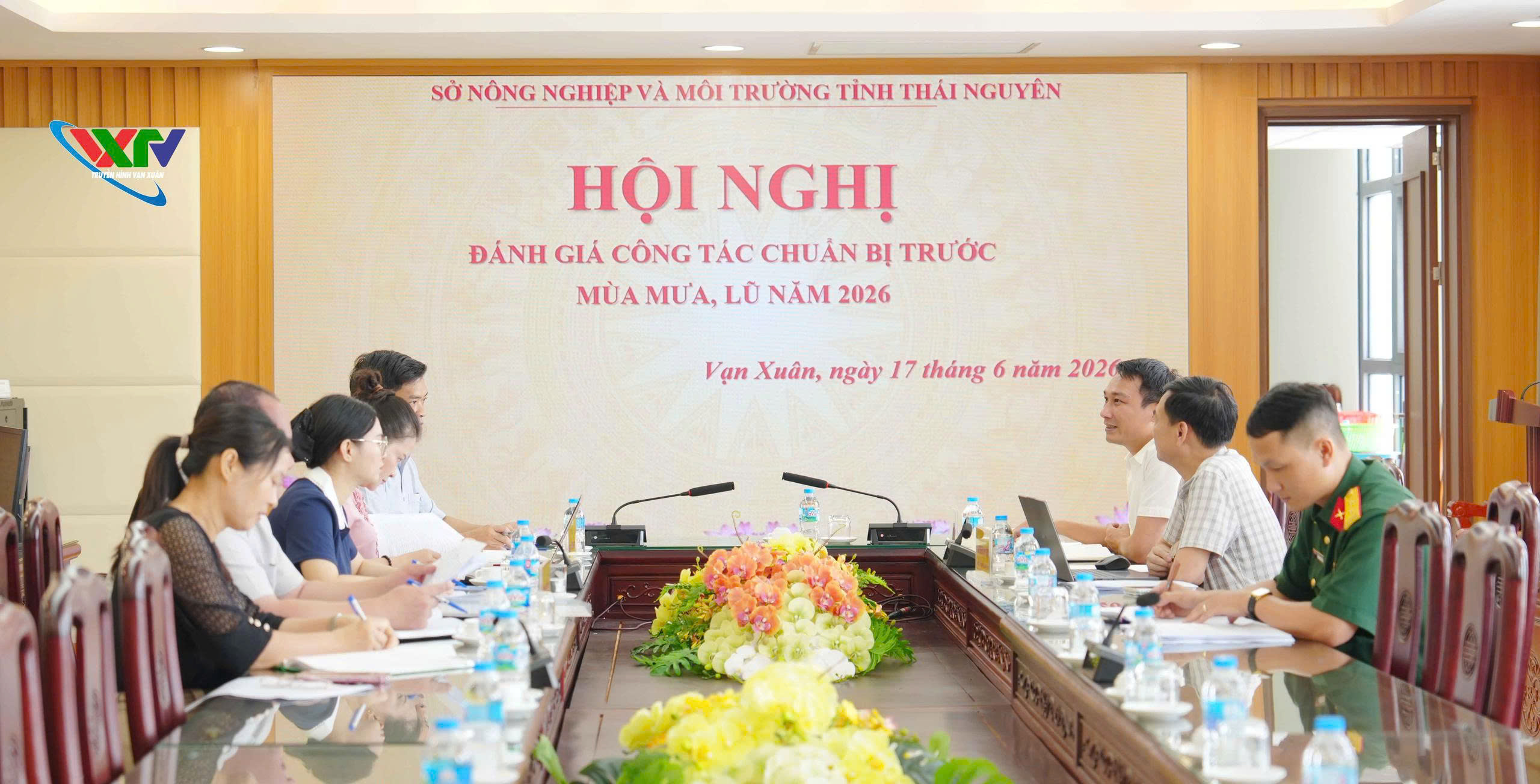 Hội nghị đánh giá công tác chuẩn bị trước mùa mưa, lũ năm 2026.  