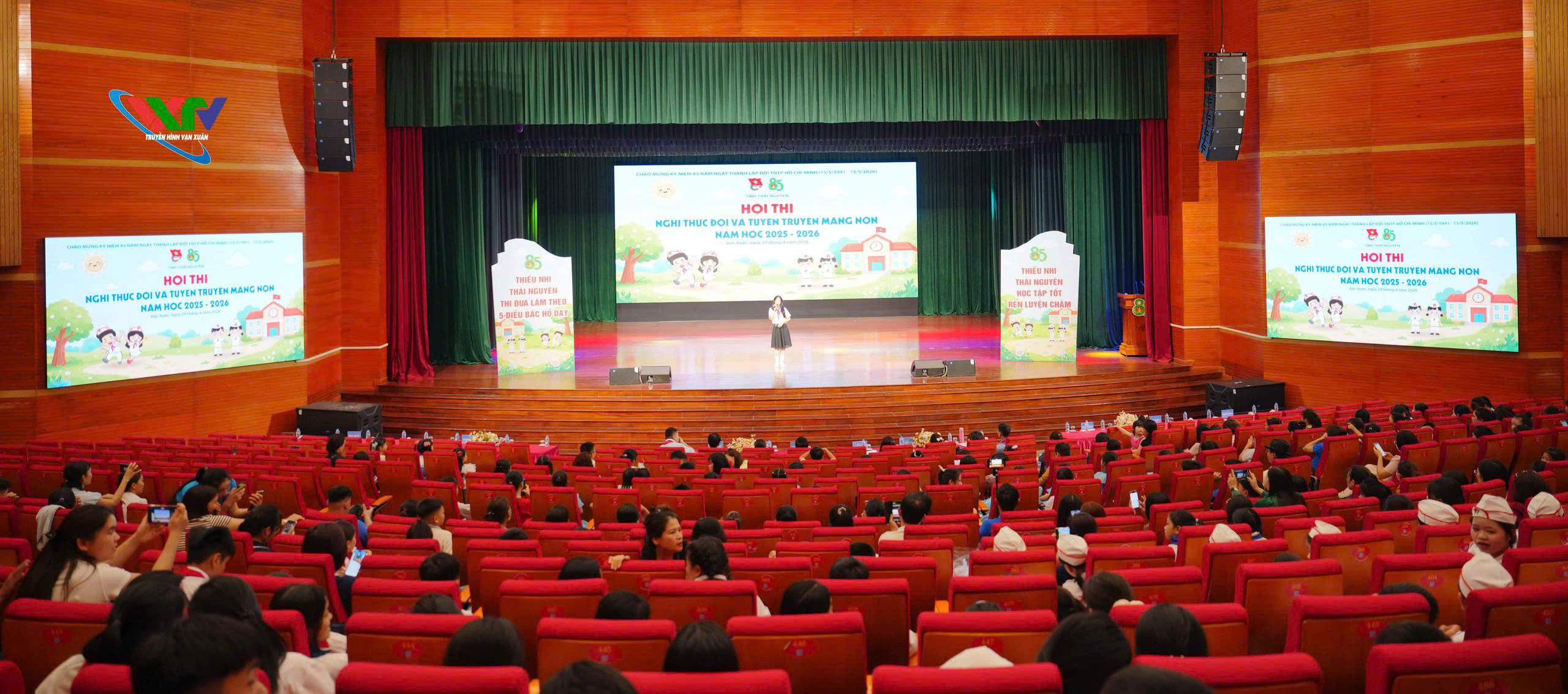 Hội thi nghi thức Đội và tuyên truyền măng non tỉnh Thái Nguyên năm học 2025 - 2026.