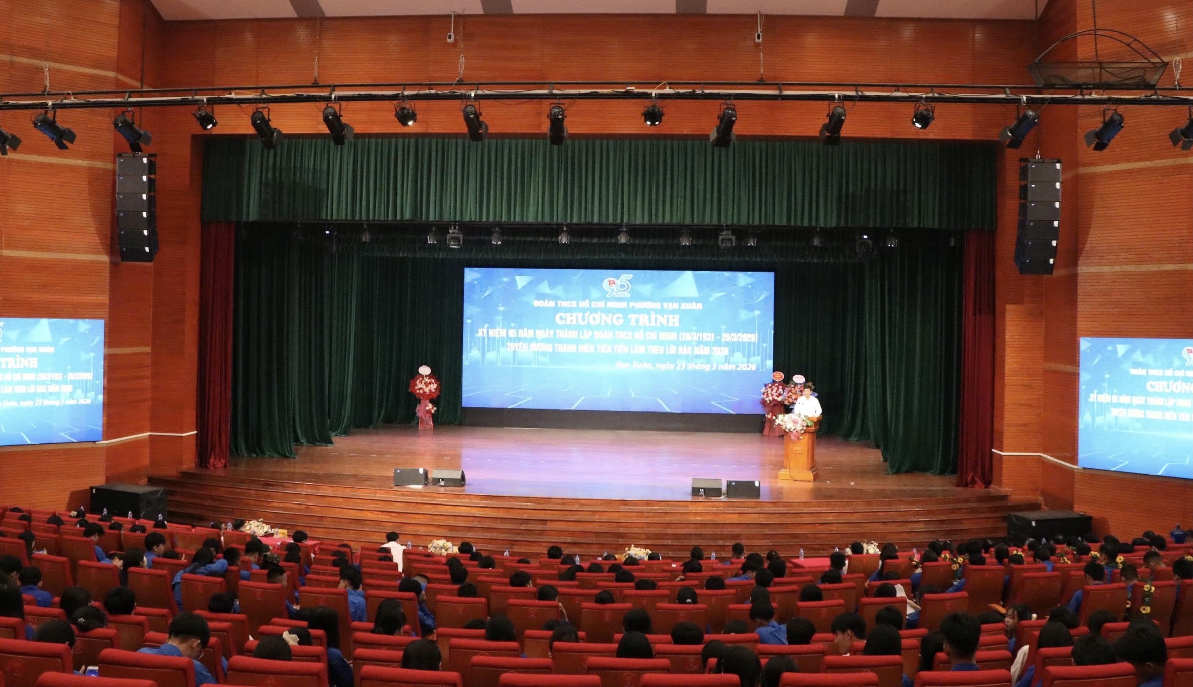 Đoàn phường Vạn Xuân kỷ niệm 95 năm Ngày thành lập Đoàn và tuyên dương thanh niên tiên tiến làm theo lời Bác