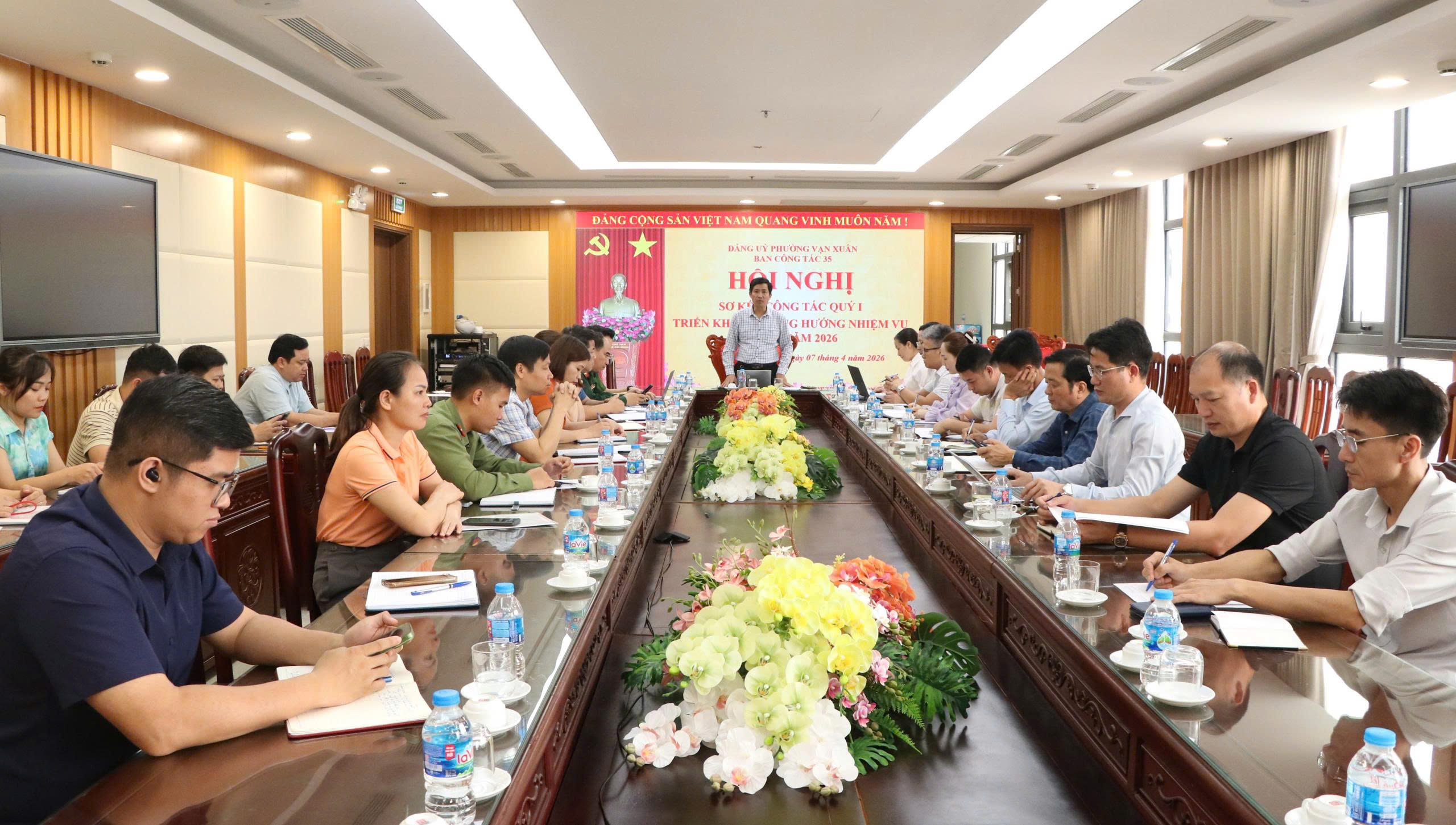 Phường Vạn Xuân sơ kết công tác bảo vệ nền tảng tư tưởng của Đảng quý I/2026