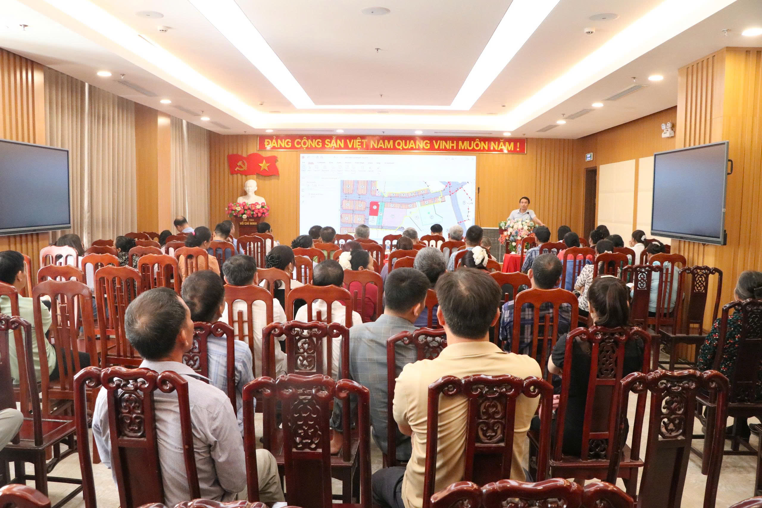 Phường Vạn Xuân triển khai công tác thu hồi, giải phóng mặt bằng Tiểu dự án Bồi thường, hỗ trợ, tái định cư, giải phóng mặt bằng thuộc dự án Khu dân cư Đông Tây (hạng mục san nền + giao thông)