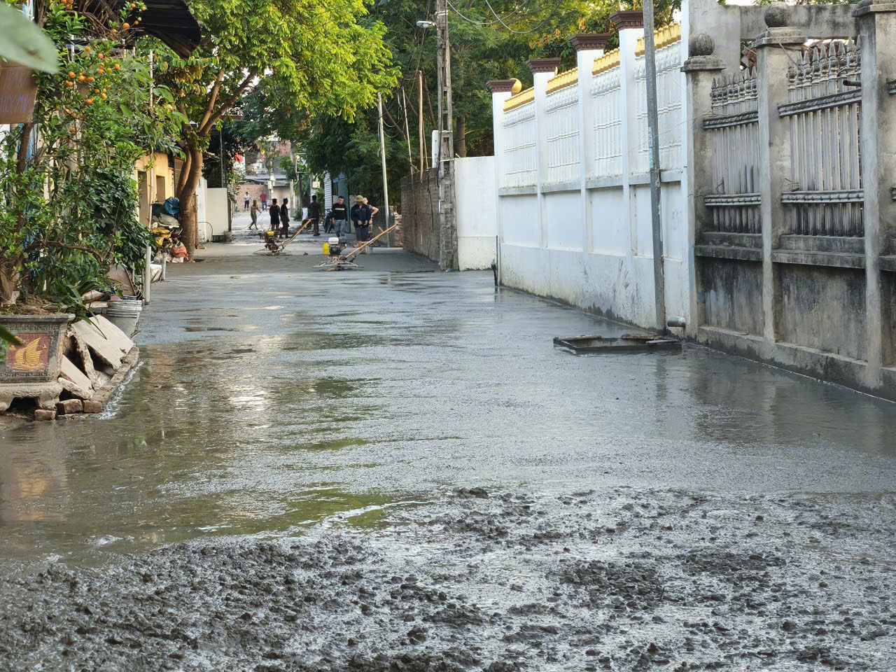 Tổ dân phố Đồng Xuân nâng cấp, cứng hoá đường giao thông