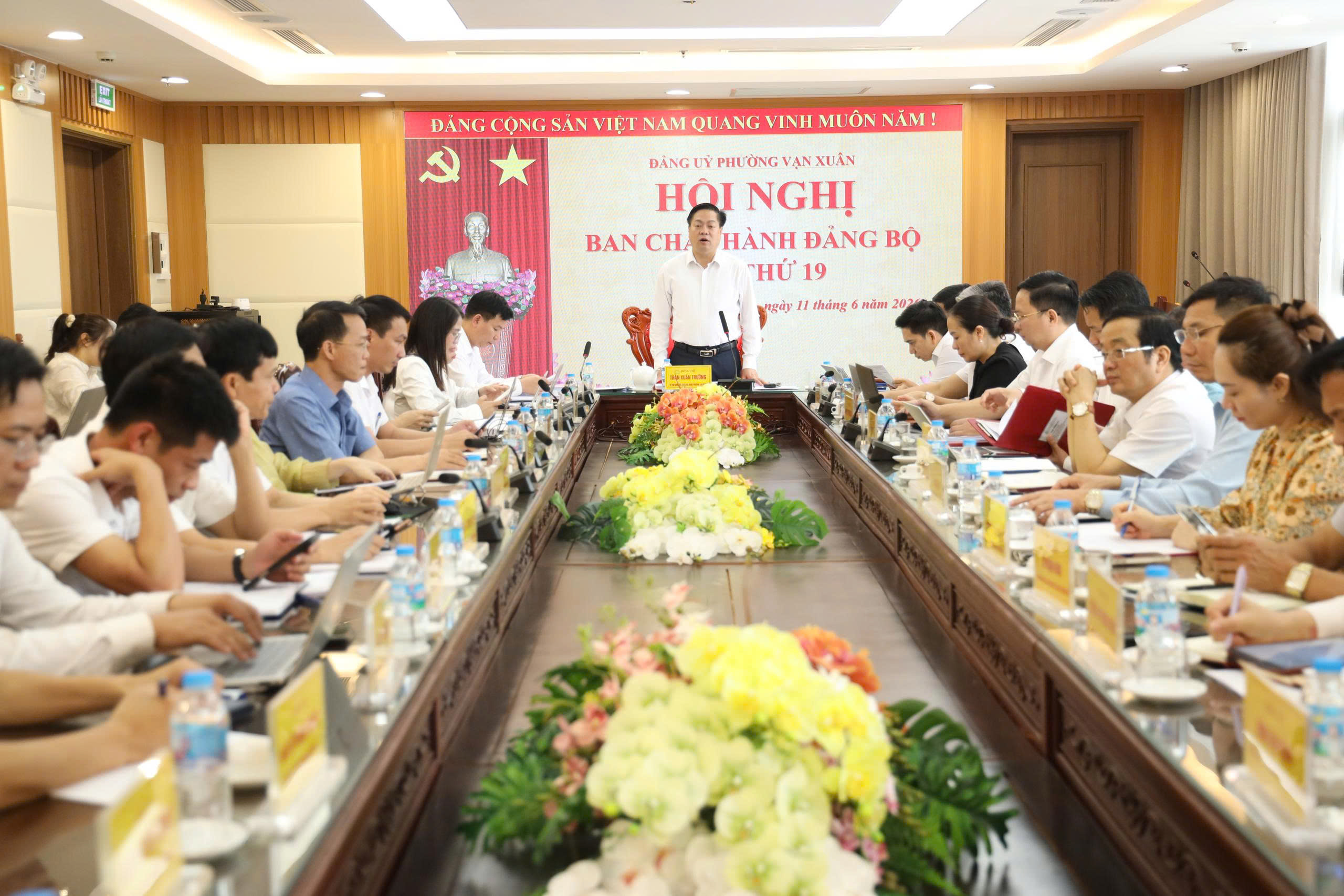 Hội nghị Ban Chấp hành Đảng bộ phường Vạn Xuân lần thứ 19