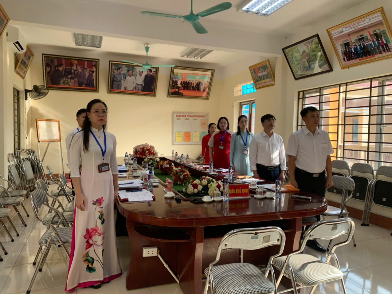 Chi bộ Phòng Văn hóa - Xã hội phường Trung Thành tổ chức Đại hội chi bộ lần thứ I, nhiệm kỳ 2025-2027.