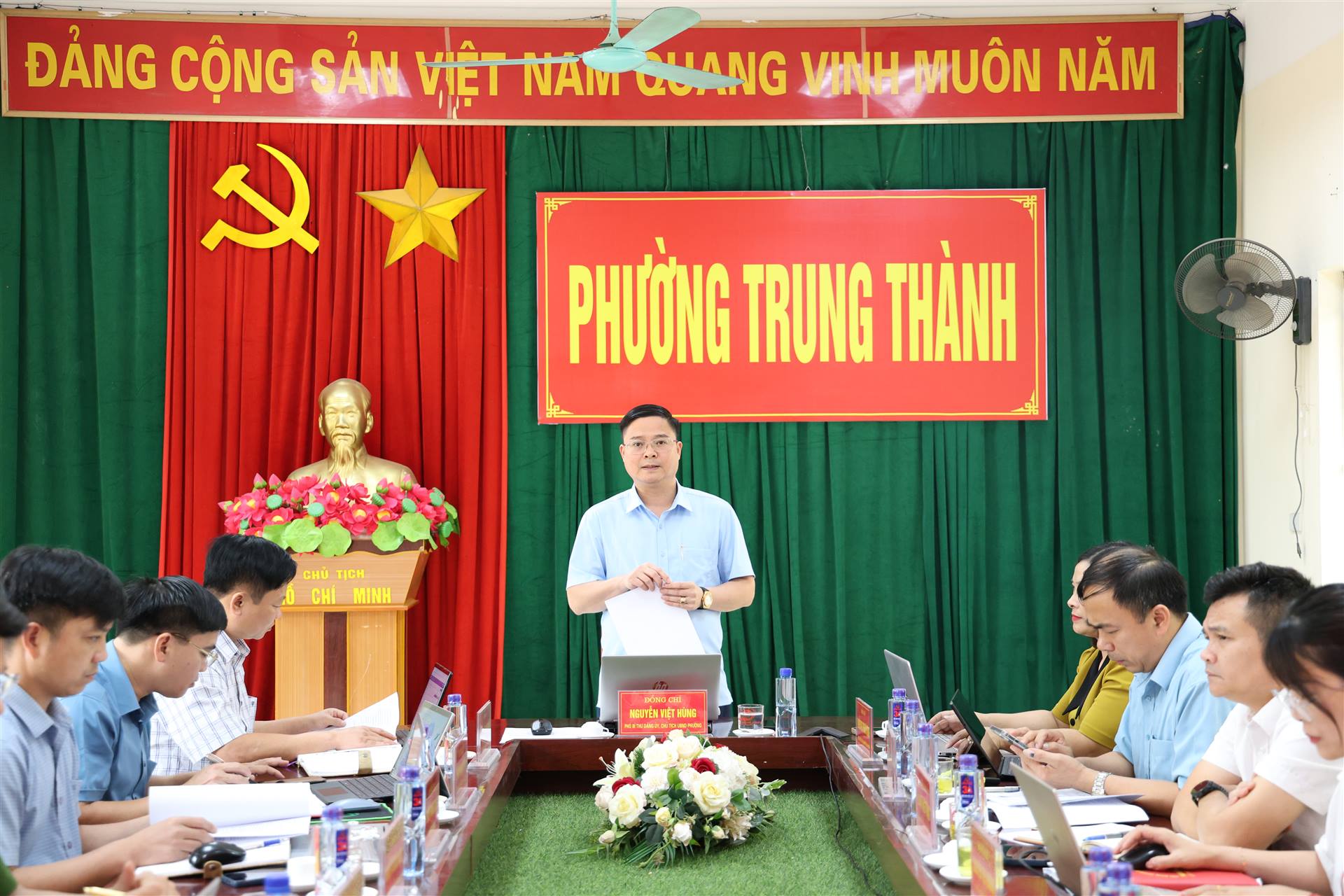 UBND PHƯỜNG TRUNG THÀNH TỔ CHỨC PHIÊN HỌP THỨ 3, NHIỆM KỲ 2026 – 2031
