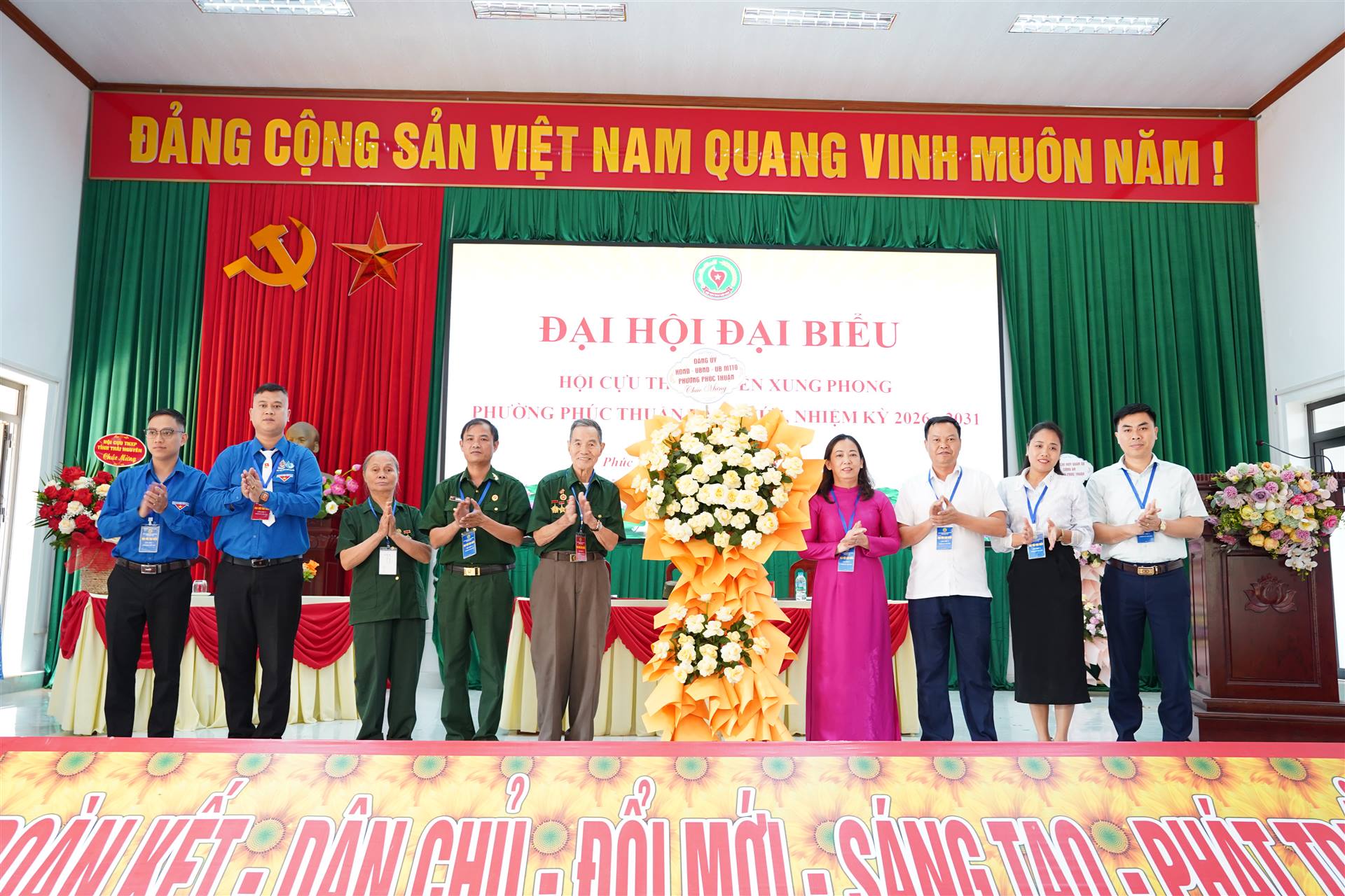 ĐẠI HỘI HỘI CỰU TNXP PHƯỜNG PHÚC THUẬN LẦN THỨ I, NHIỆM KỲ 2026–2031