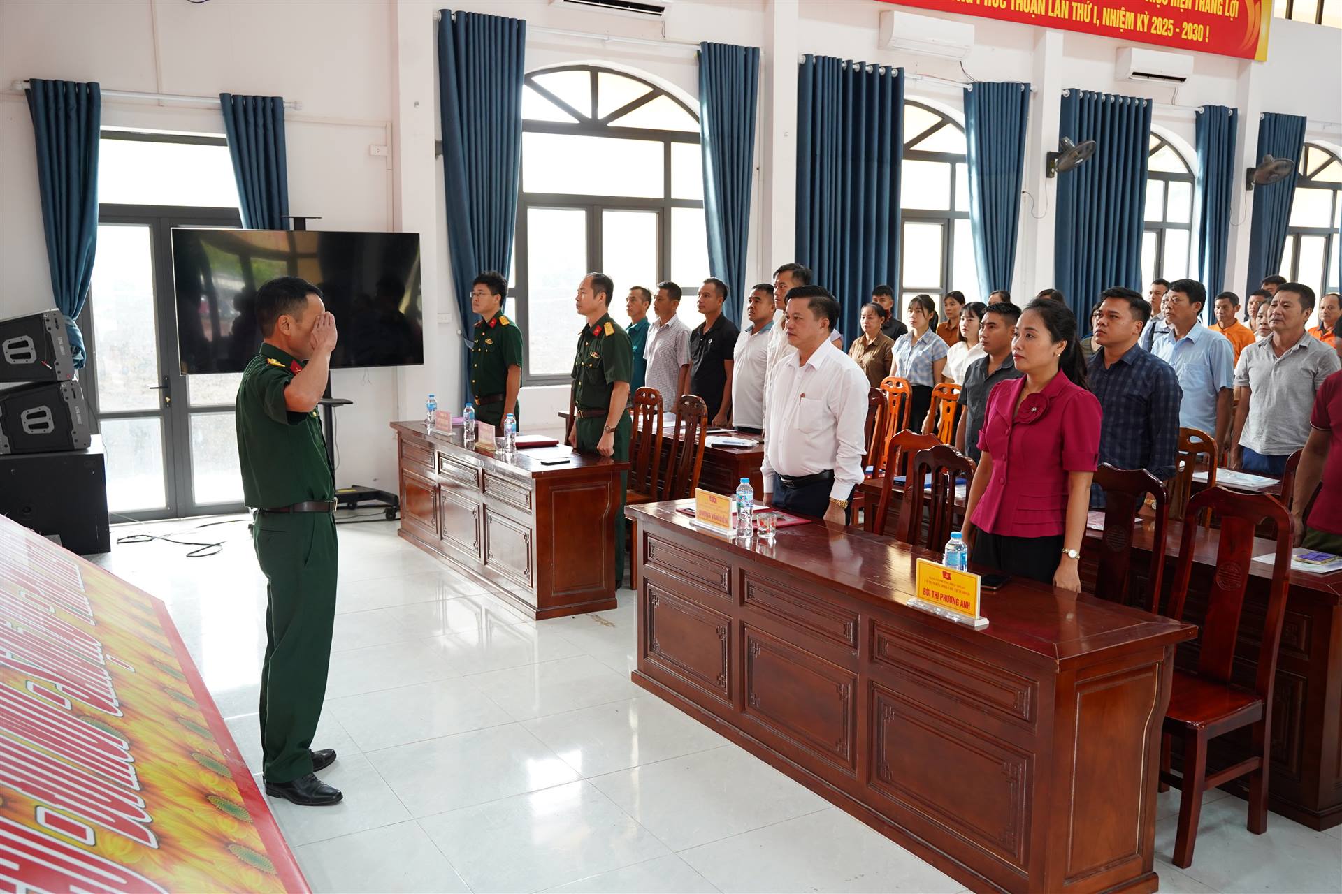 PHƯỜNG PHÚC THUẬN KHAI MẠC LỚP BỒI DƯỠNG KIẾN THỨC QUỐC PHÒNG VÀ AN NINH ĐỐI TƯỢNG 4 NĂM 2026
