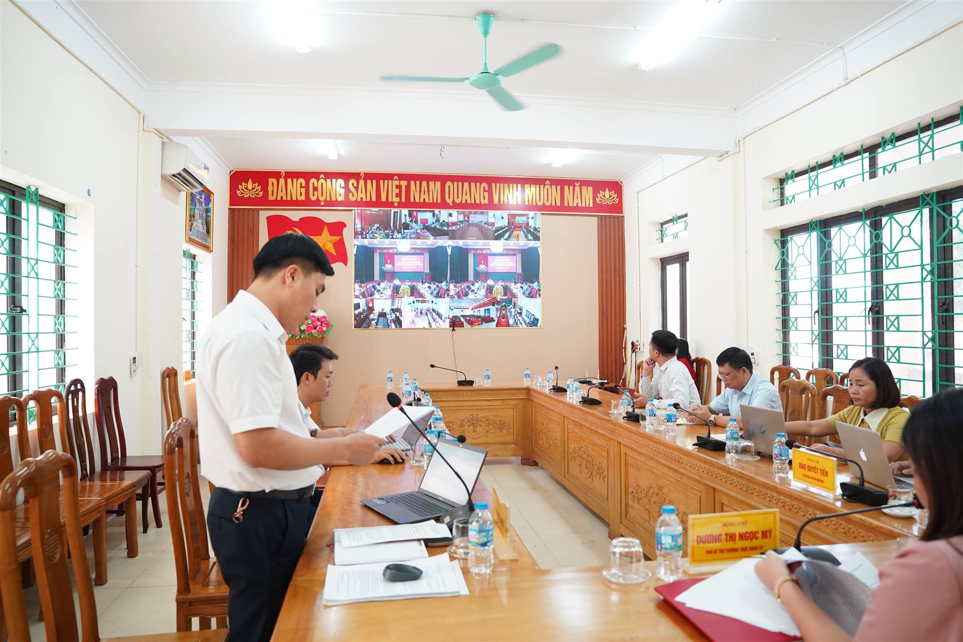 PHƯỜNG PHÚC THUẬN THAM GIA HỘI NGHỊ GIAO BAN CÔNG TÁC KIỂM TRA, GIÁM SÁT 9 THÁNG ĐẦU NĂM 2026