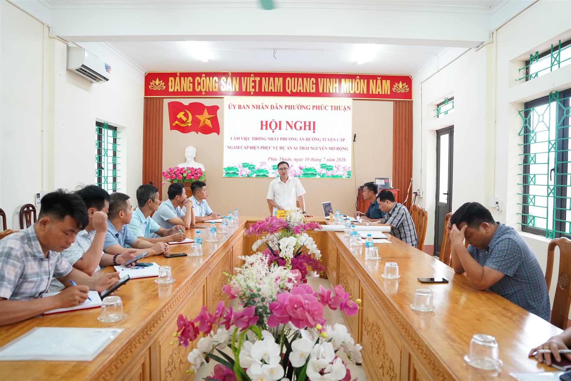 PHƯỜNG PHÚC THUẬN THỐNG NHẤT PHƯƠNG ÁN HƯỚNG TUYẾN CÁP NGẦM CẤP ĐIỆN PHỤC VỤ DỰ ÁN A1 THÁI NGUYÊN MỞ RỘNG