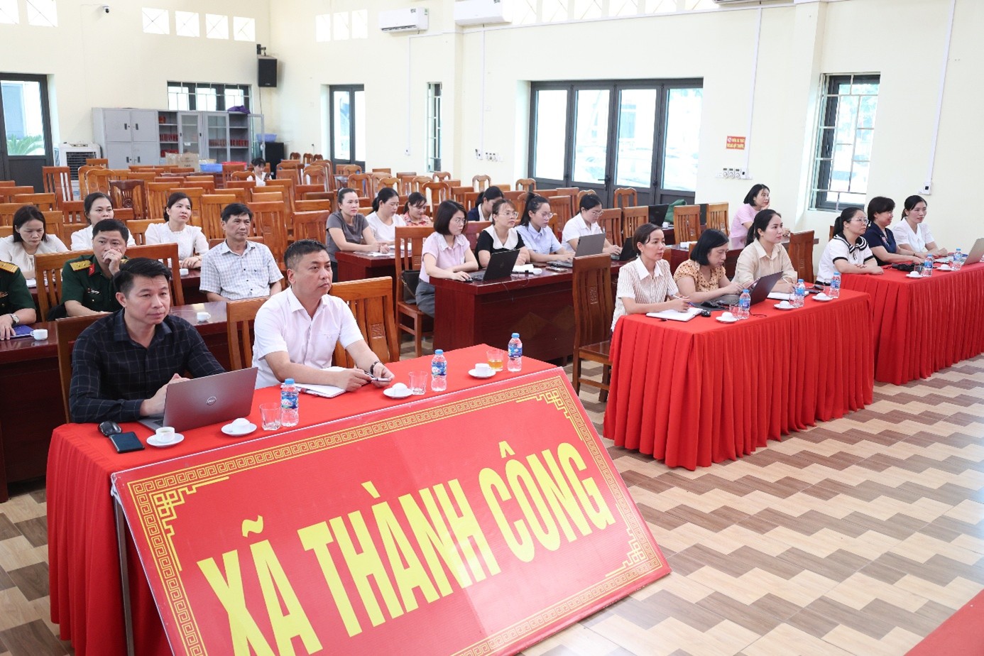Xã Thành Công tham gia Hội nghị hướng dẫn nghiệp vụ lĩnh vực lưu trữ theo Kế hoạch số 132/KH-UBND của tỉnh Thái Nguyên