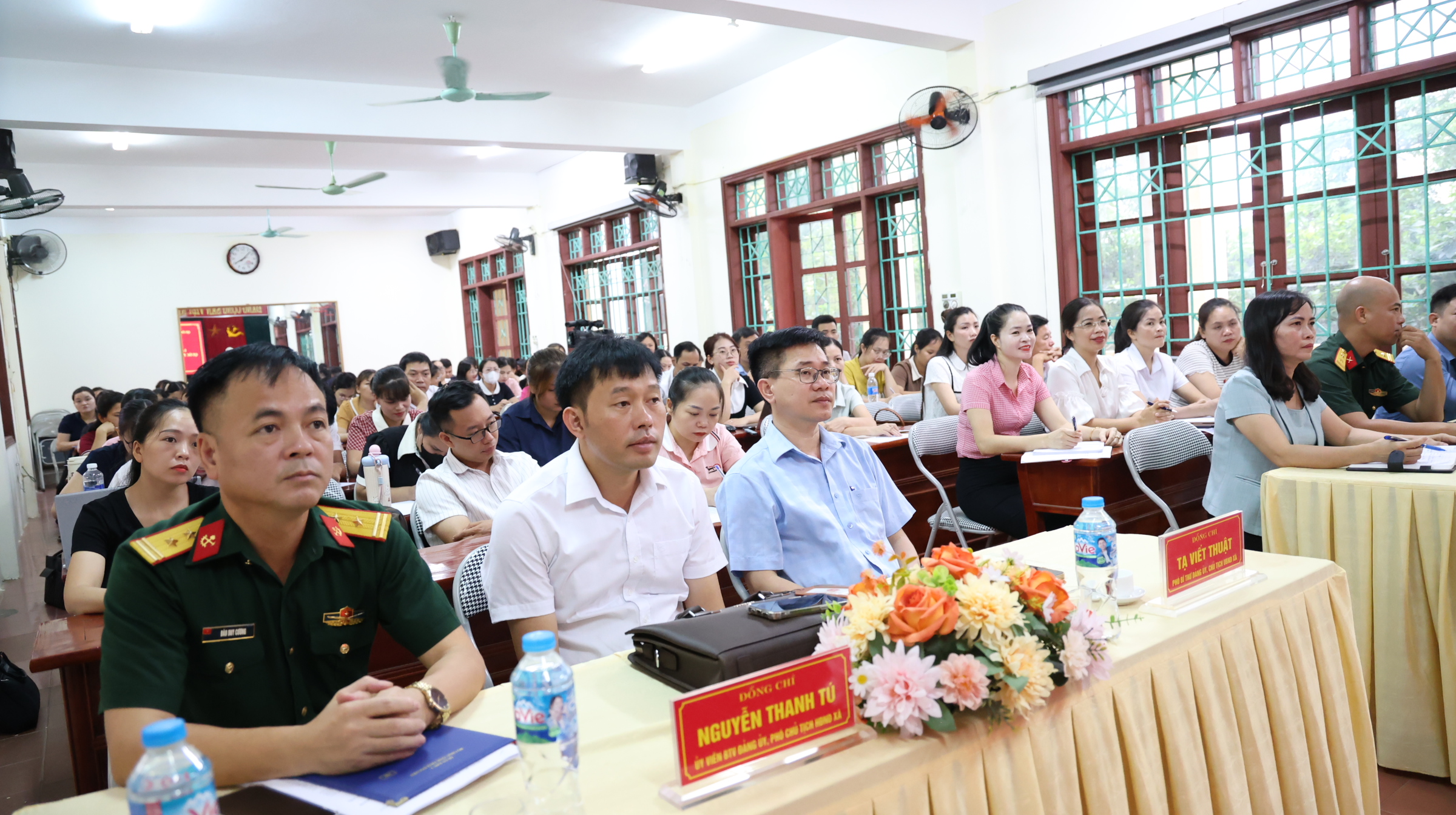 Phú Bình khai giảng lớp bồi dưỡng kiến thức quốc phòng an ninh đối tượng 4 khoá I năm 2026