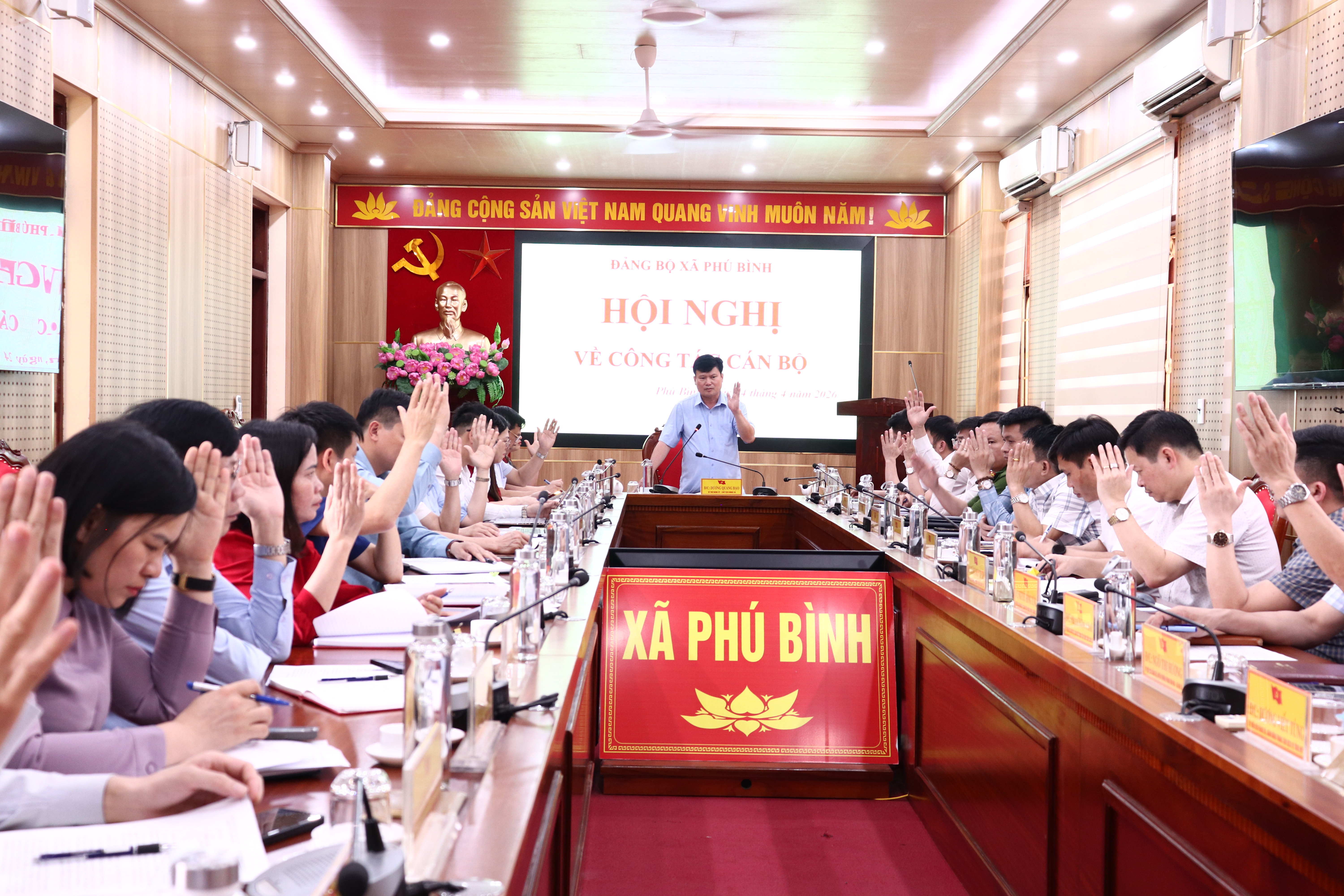 Đảng uỷ xã Phú Bình tổ chức Hội nghị Ban Chấp hành Đảng bộ xã nhiệm kỳ 2025–2030