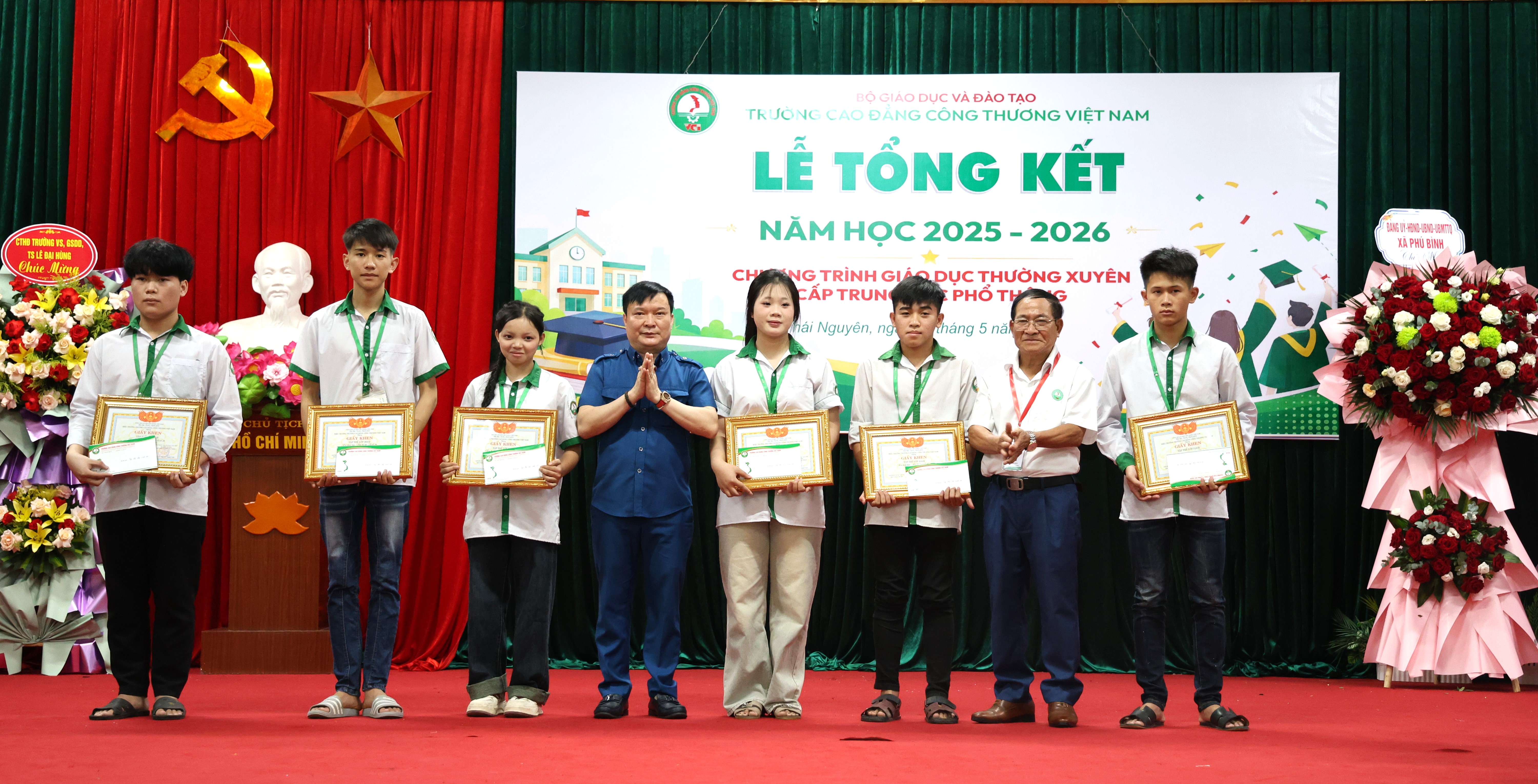 Trường Cao đẳng Công thương Việt Nam cơ sở Thái Nguyên tổng kết năm học 2025-2026