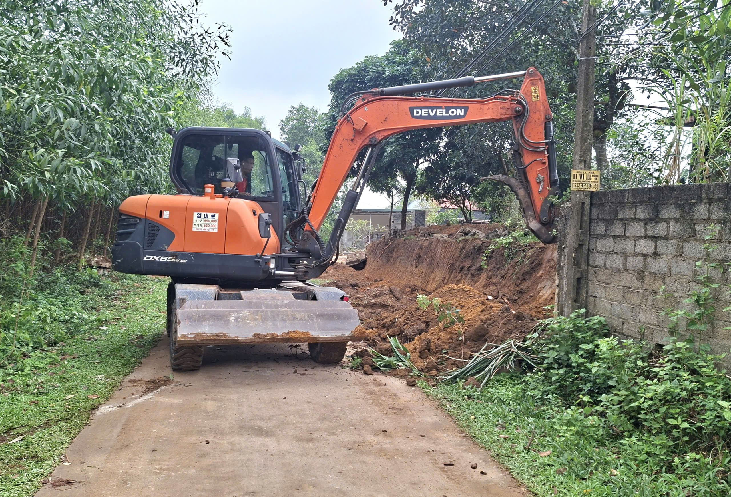 XÓM GIÀN ĐẨY NHANH CÔNG TÁC GIẢI PHÓNG MẶT BẰNG DỰ ÁN ĐƯỜNG GIAO THÔNG TRỤC CHÍNH