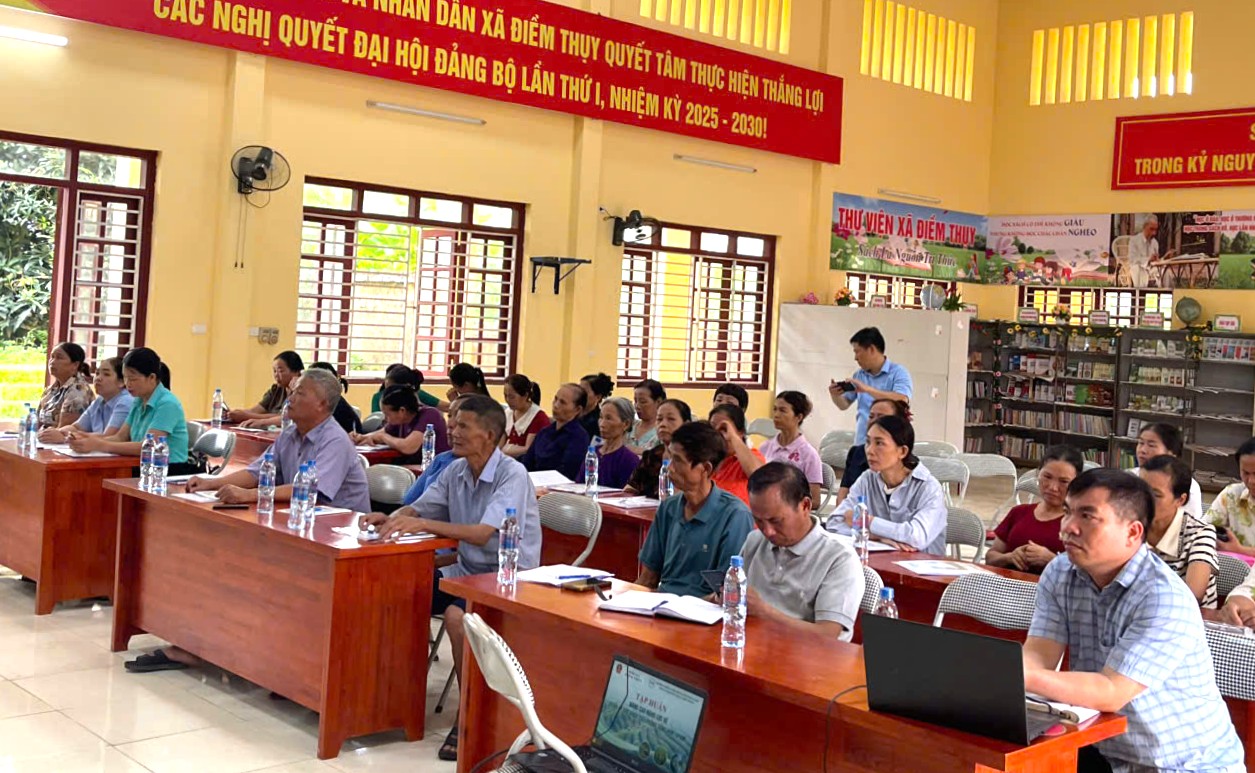 Nâng cao năng lực về quản lý sức khỏe cây trồng tổng hợp cho nông dân