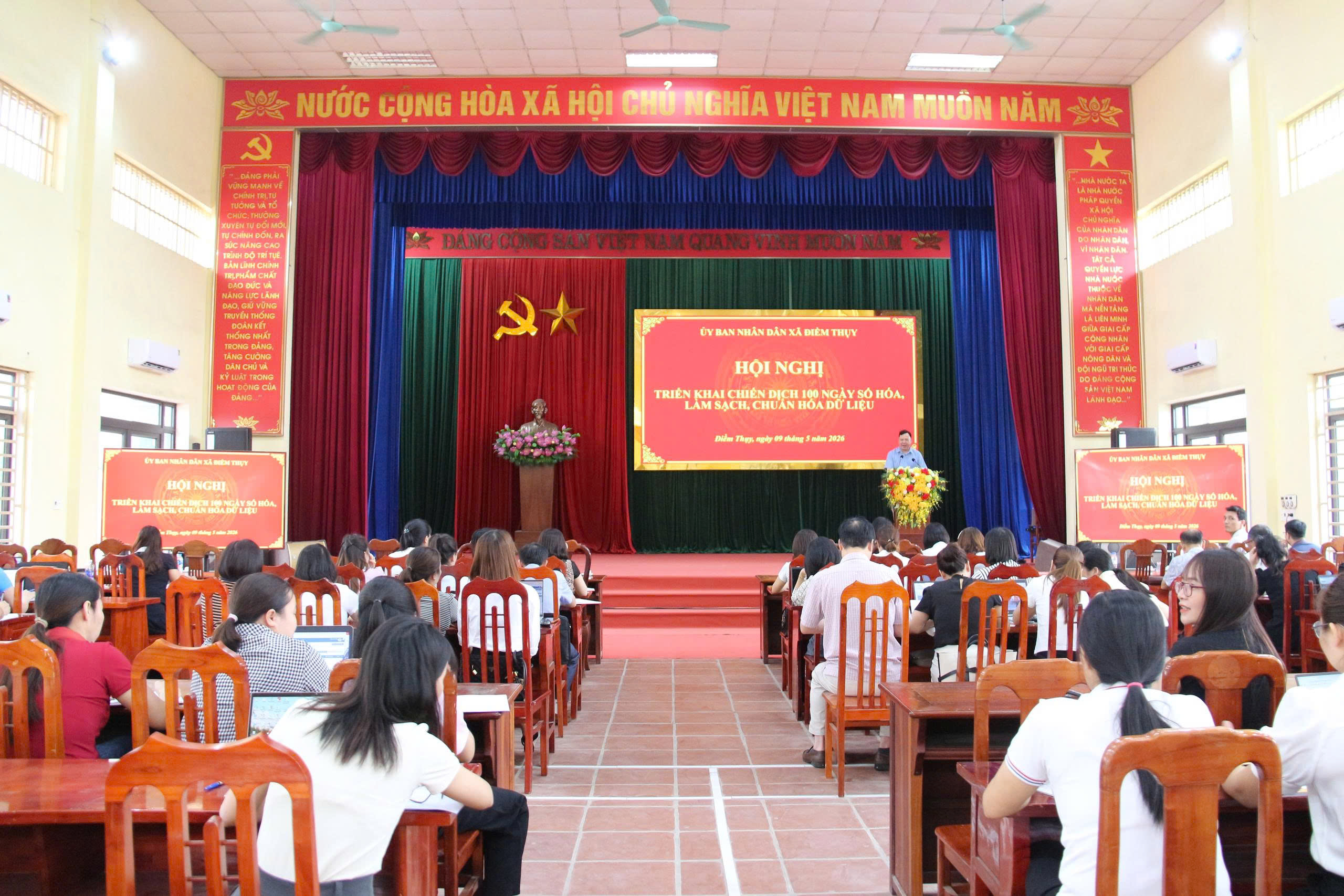Tập huấn triển khai thực hiện Chiến dịch 100 ngày số hóa, làm sạch, chuẩn hóa dữ liệu