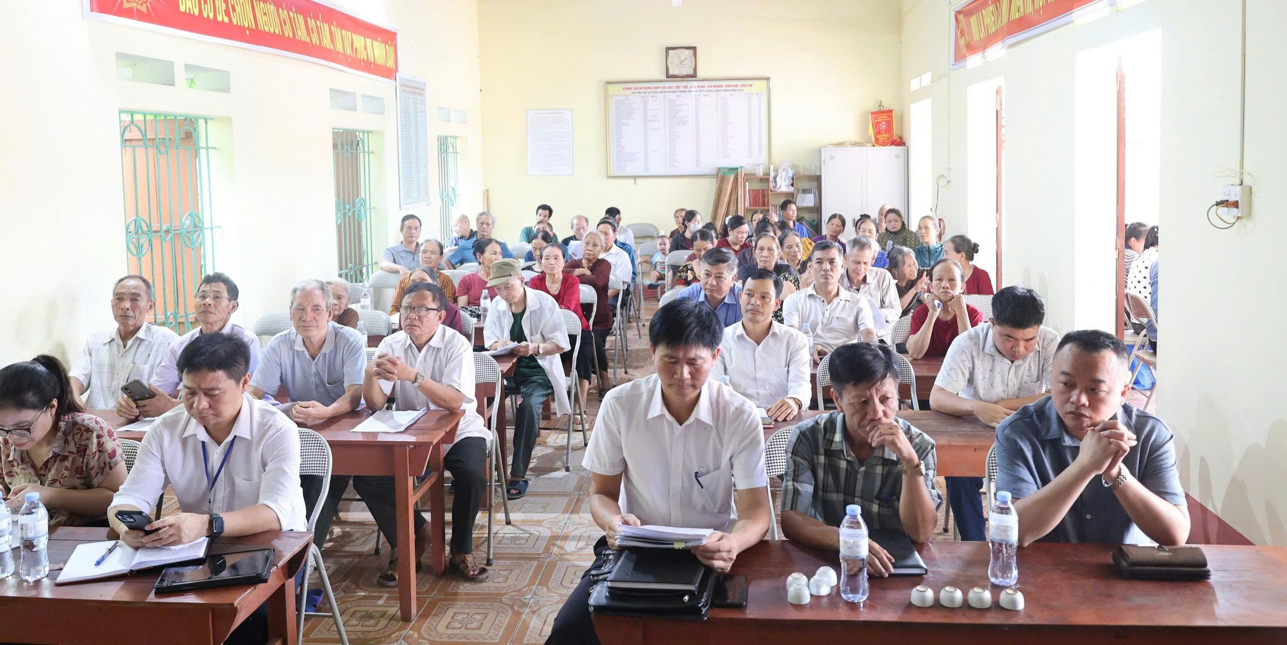 Xã Kha Sơn phổ biến các chính sách về bồi thường, hỗ trợ và tái định cư; tiếp nhận ý kiến Dự án Khu dân cư số 2 xã Lương Phú, nay là xã Kha Sơn