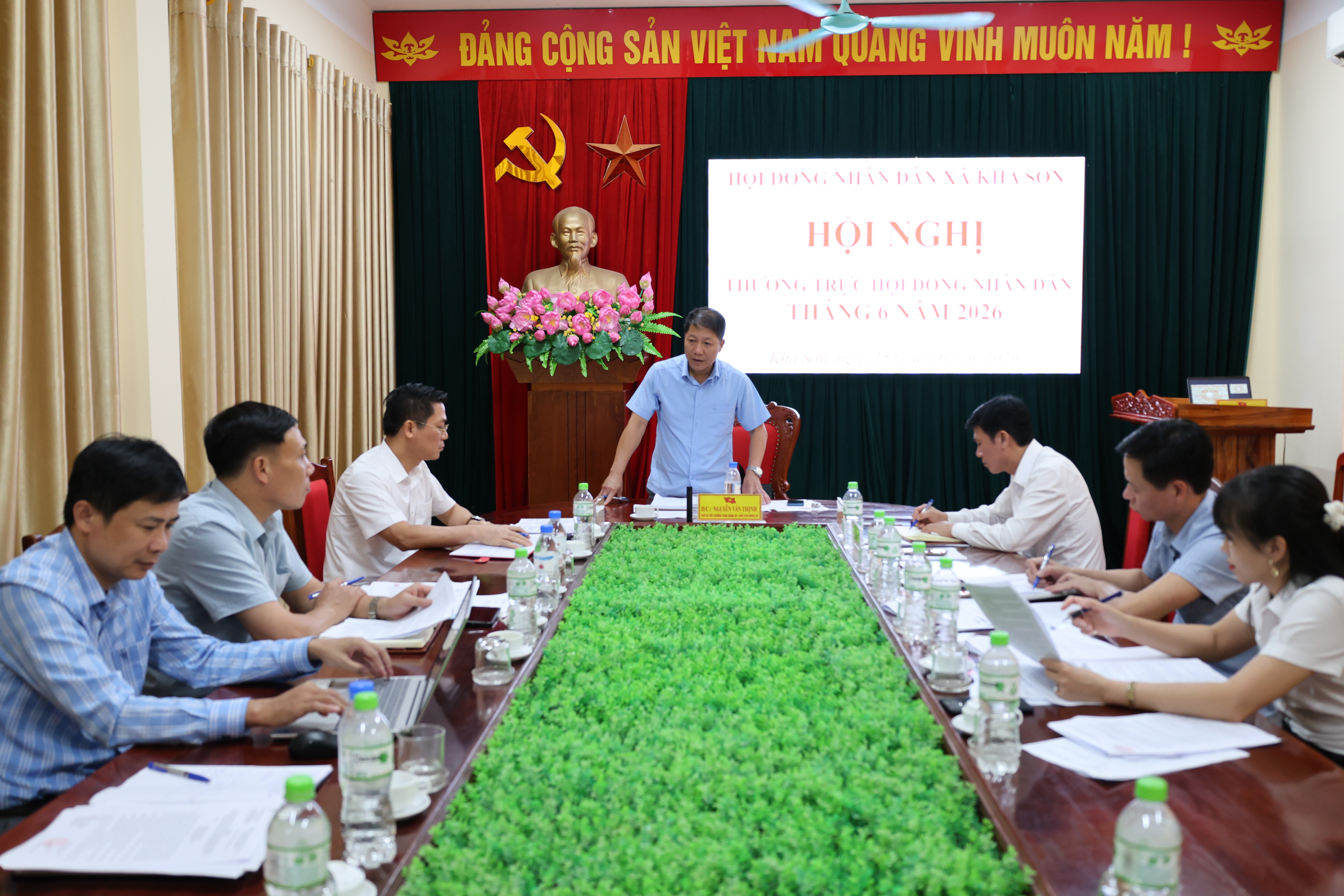 Thường trực HĐND xã Kha Sơn thống nhất nội dung Kỳ họp thứ tư (Kỳ họp chuyên đề) và Kỳ họp thường lệ giữa năm 2026, HĐND xã Khóa XXI, nhiệm kỳ 2026-2031