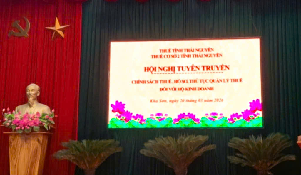 XÃ KHA SƠN: TỔ CHỨC HỘI NGHỊ TẬP HUẤN CHÍNH SÁCH THUẾ, HỒ SƠ, THỦ TỤC QUẢN LÝ THUẾ ĐỐI VỚI HỘ KINH DOANH