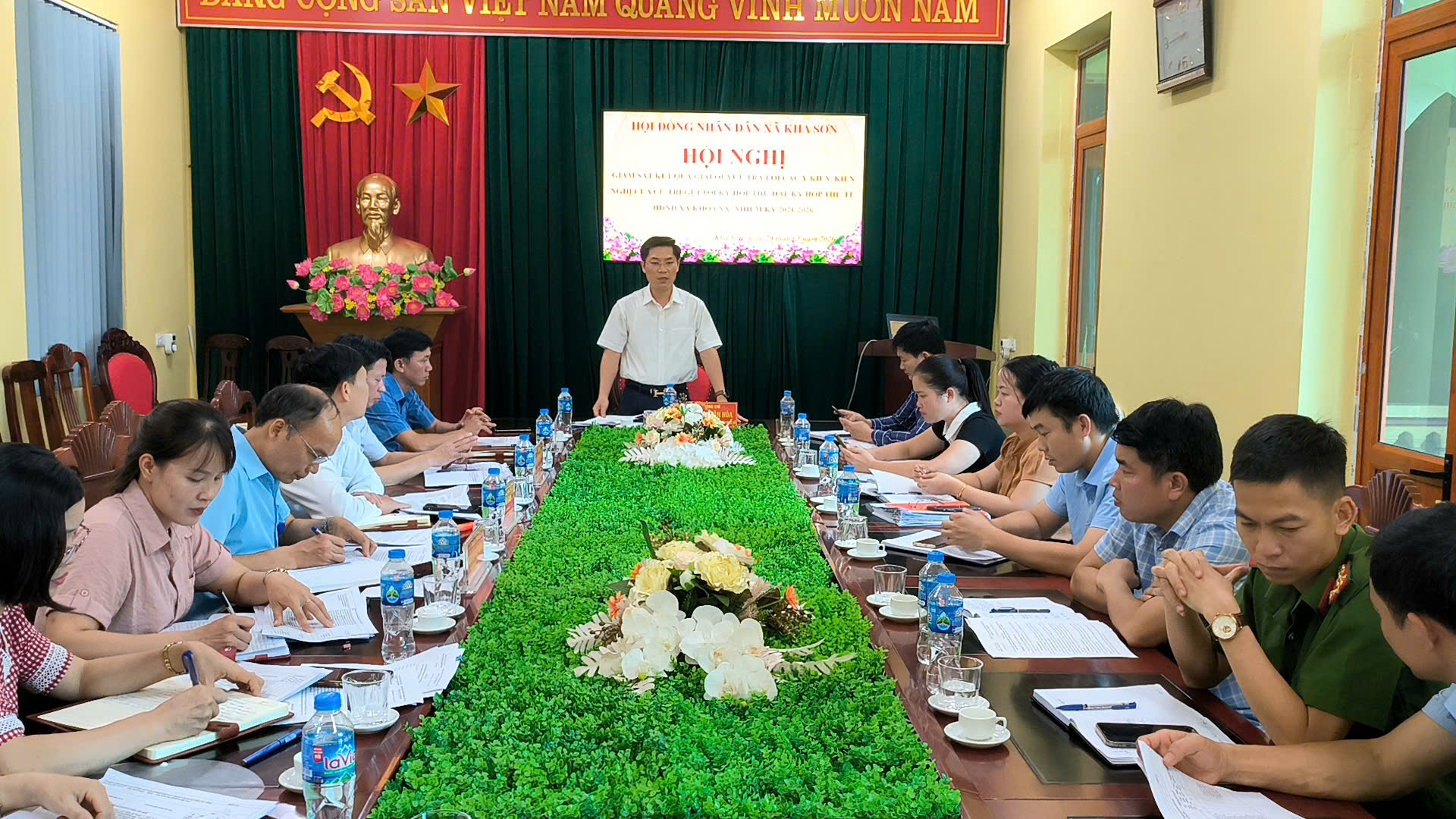 THƯỜNG TRỰC HĐND XÃ KHA SƠN BÁO CÁO KẾT QUẢ GIÁM SÁT, KHẢO SÁT CÁC KIẾN NGHỊ CỦA CỞ TRI