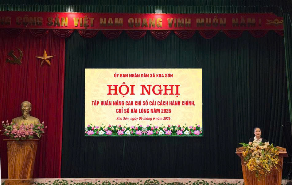 XÃ KHA SƠN TỔ CHỨC TẬP HUẤN, BỒI DƯỠNG KIẾN THỨC VỀ CẢI CÁCH HÀNH CHÍNH NĂM 2026