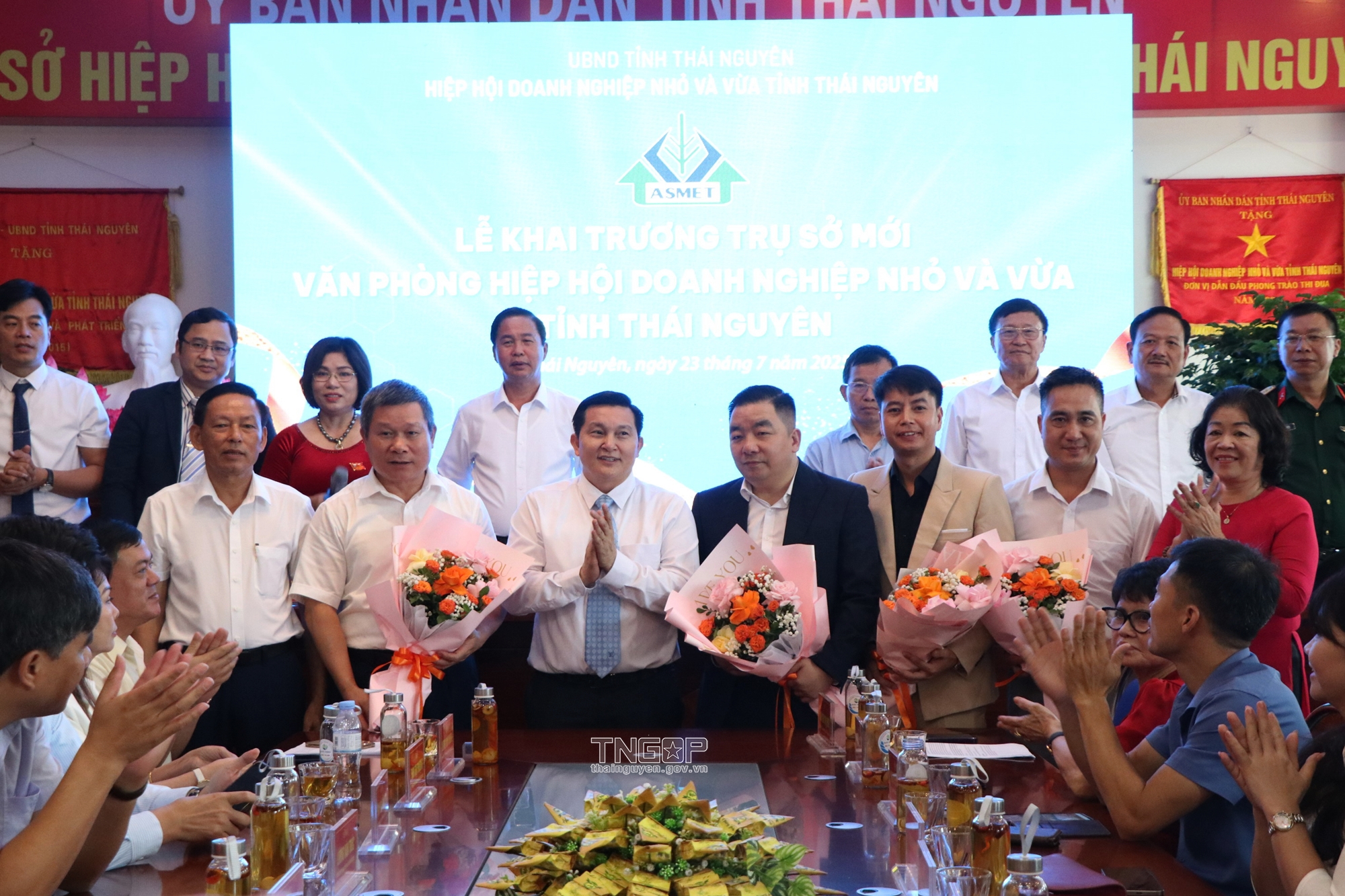Hiệp hội Doanh nghiệp nhỏ và vừa tỉnh Thái Nguyên khai trương trụ sở mới