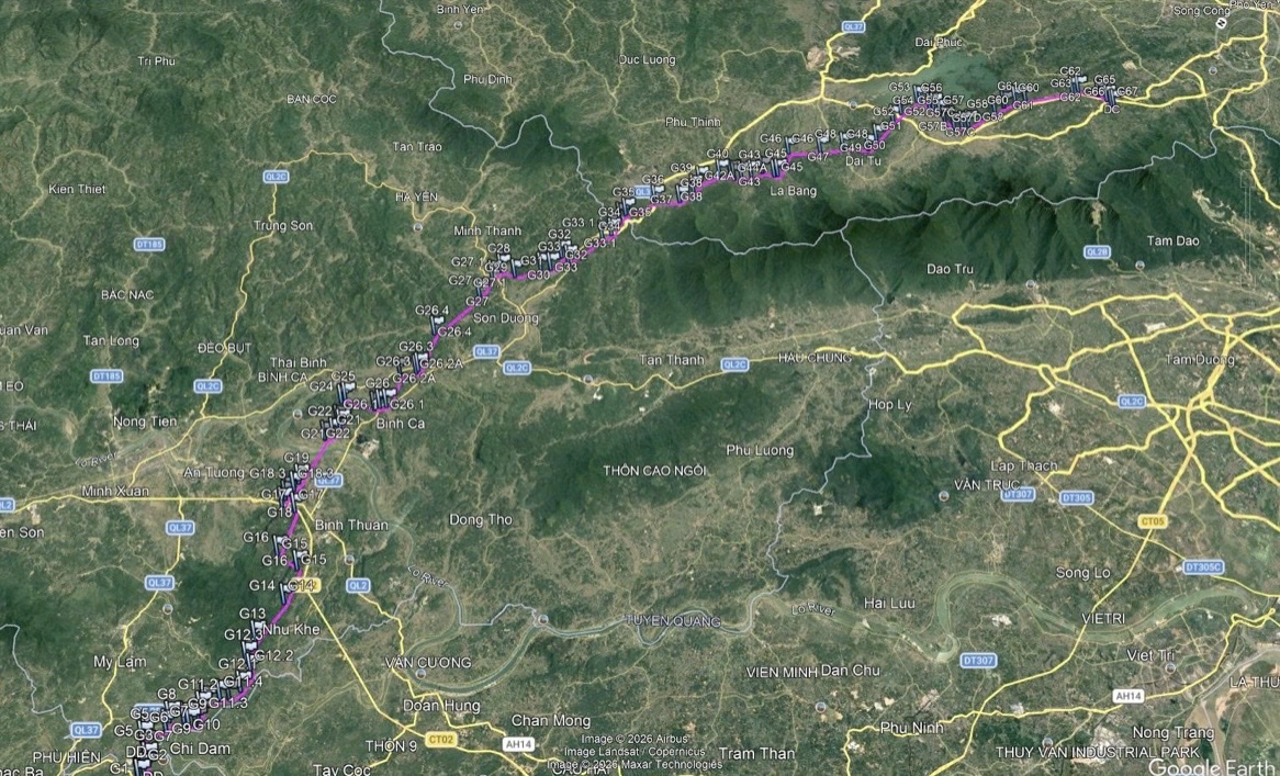 Thai Nguyen to coordinate implementation of Thai Nguyen - Yen Bai 500kV transmission line project