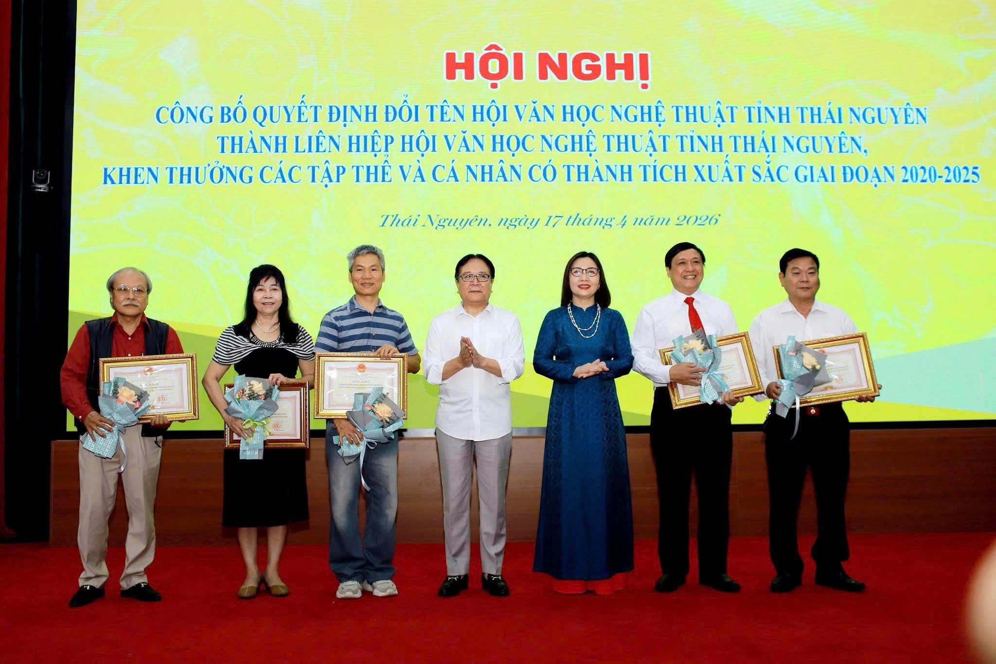 Decision announced on renaming Thai Nguyen Province Literature and Arts Association