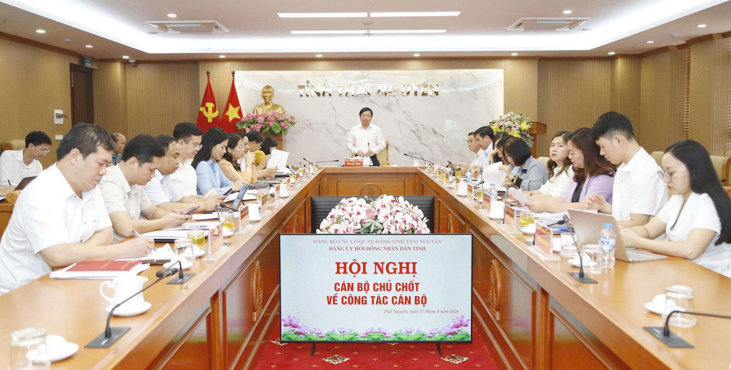 Party Committee of the Provincial People's Council carries out personnel consolidation process for the 2025-2030 term