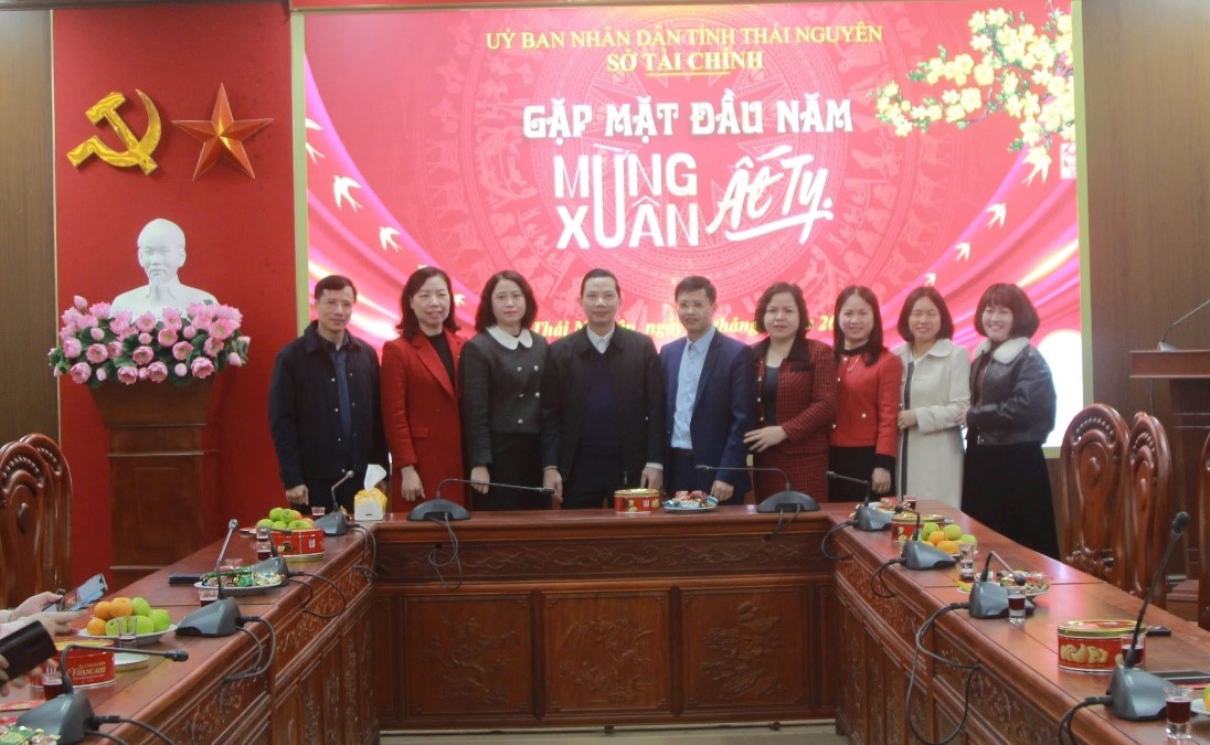 Sở Tài chính Thái Nguyên tổ chức gặp mặt đầu xuân Ất Tỵ 2025