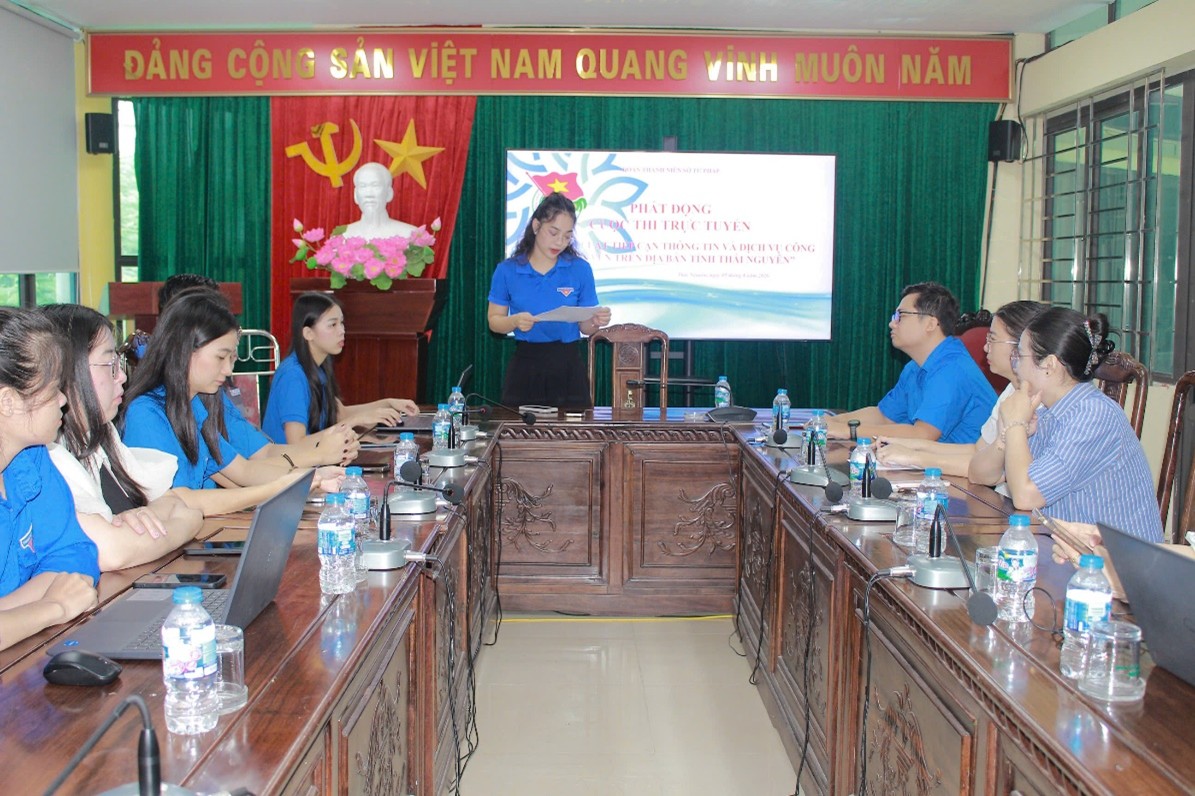 Chi đoàn Sở Tư pháp tổ chức lễ phát động cuộc thi trực tuyến “Tìm hiểu Luật Tiếp cận thông tin và dịch vụ công trực tuyến trên địa bàn tỉnh Thái Nguyên” năm 2026