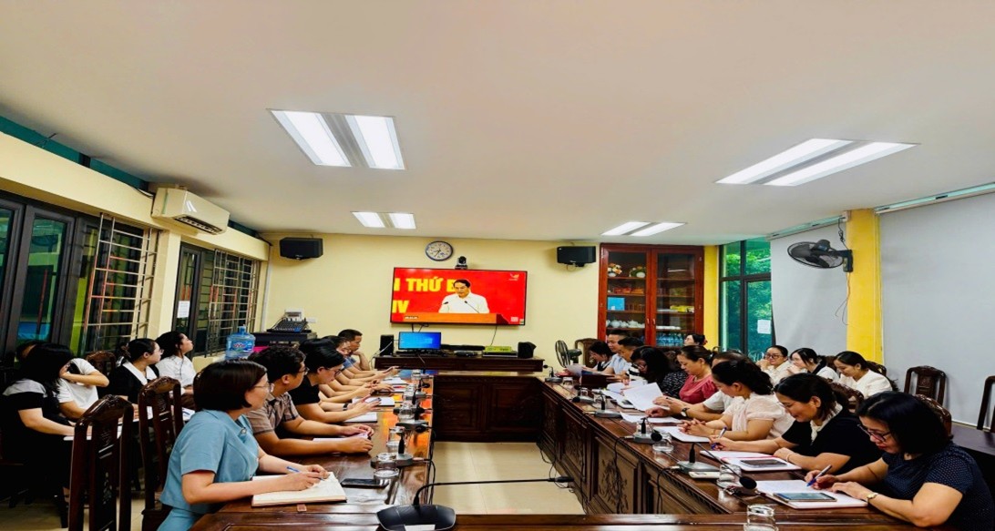 Đảng ủy Sở Tư pháp tham dự Hội nghị trực tuyến quán triệt, triển khai thực hiện các nghị quyết, quy định, kết luận Hội nghị lần thứ ba Ban Chấp hành Trung ương Đảng khóa XIV 