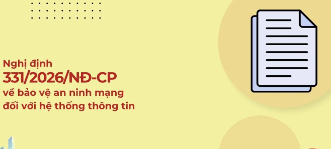 Quy định mới về xác định cấp độ hệ thống thông tin theo Nghị định số 331/2026/NĐ-CP