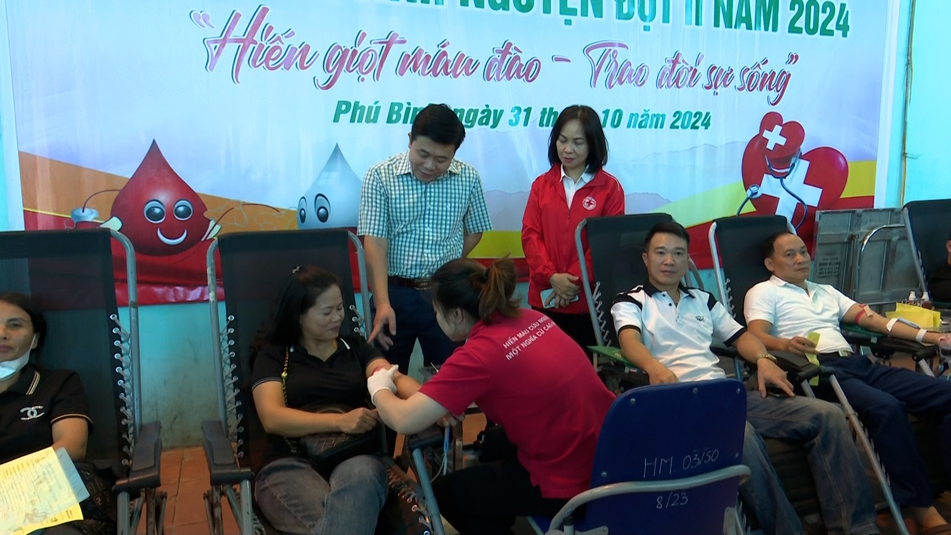 Phú Bình: Tiếp nhận 515 đơn vị máu đạt chuẩn