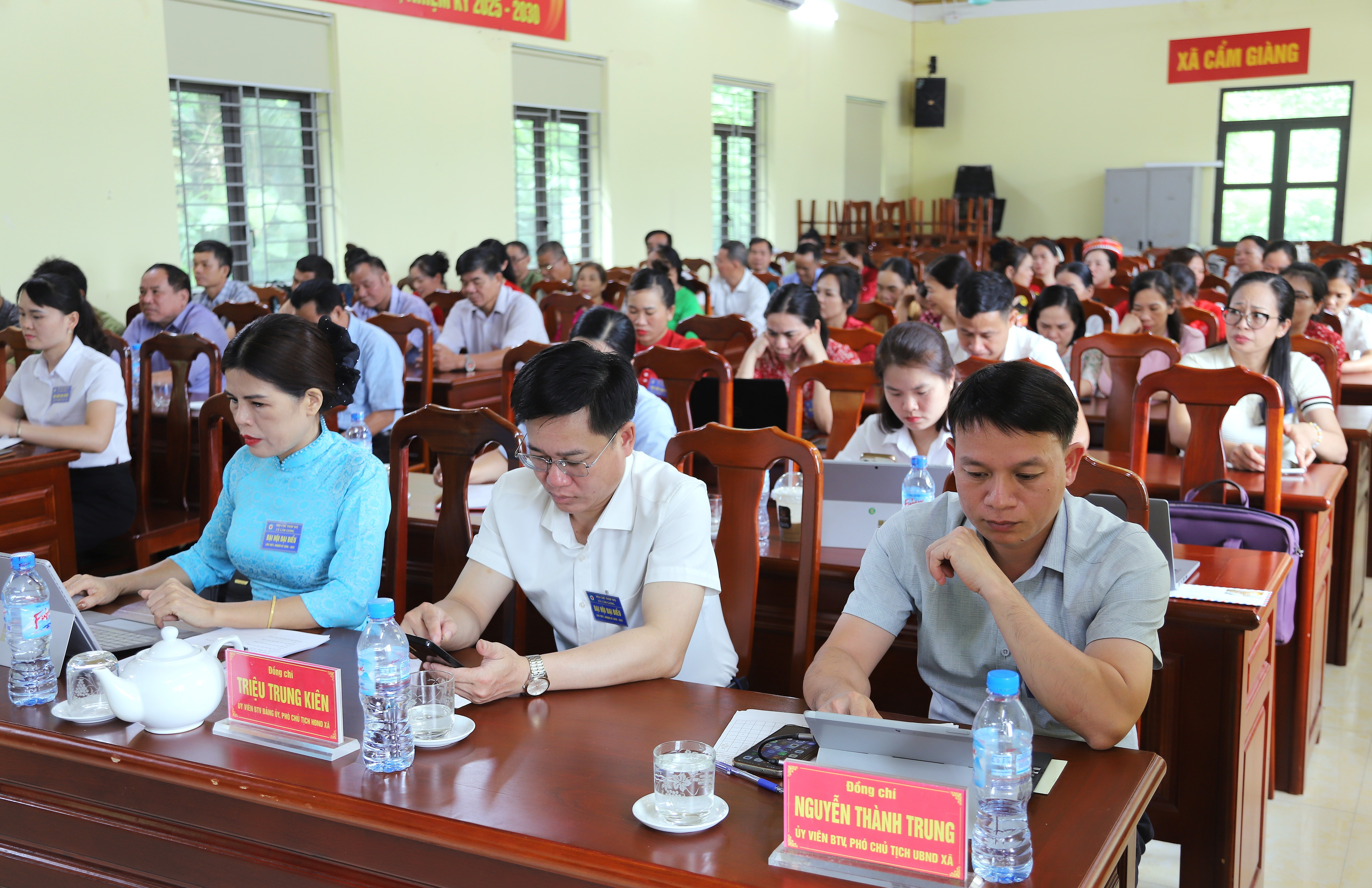 ĐẠI HỘI ĐẠI BIỂU HỘI CHỮ THẬP ĐỎ XÃ CẨM GIÀNG LẦN THỨ I, NHIỆM KỲ 2026 - 2031