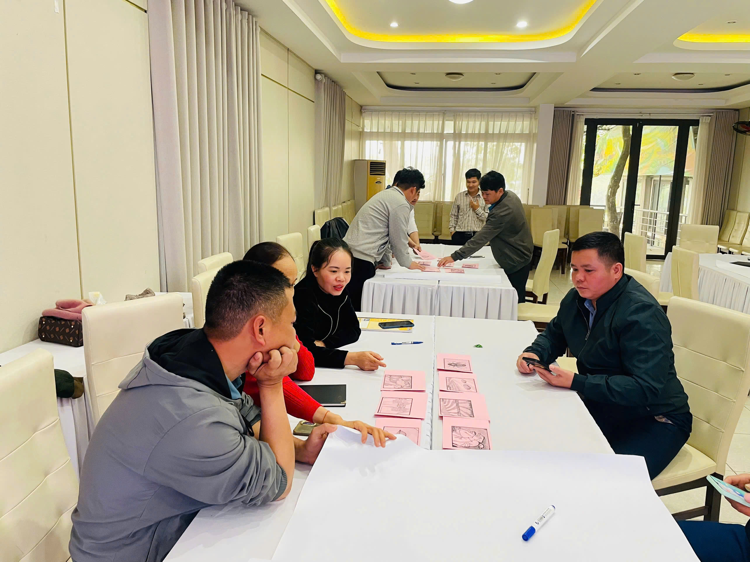 Hội Chữ thập đỏ tỉnh Thái Nguyên tập huấn nước sạch, vệ sinh và sơ cứu tâm lý ban đầu cho tình nguyện viên cộng đồng